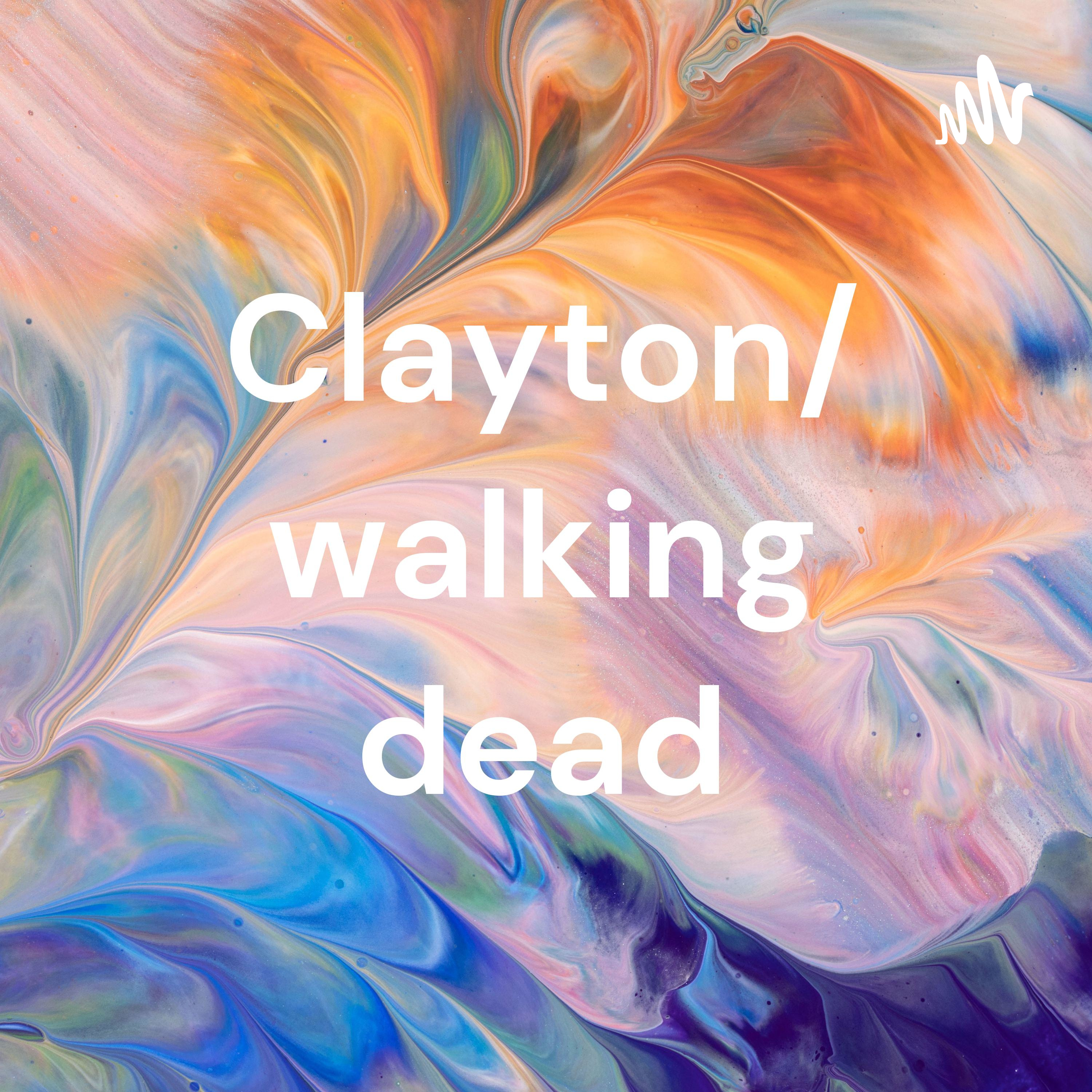 Clayton/ walking dead cover art
