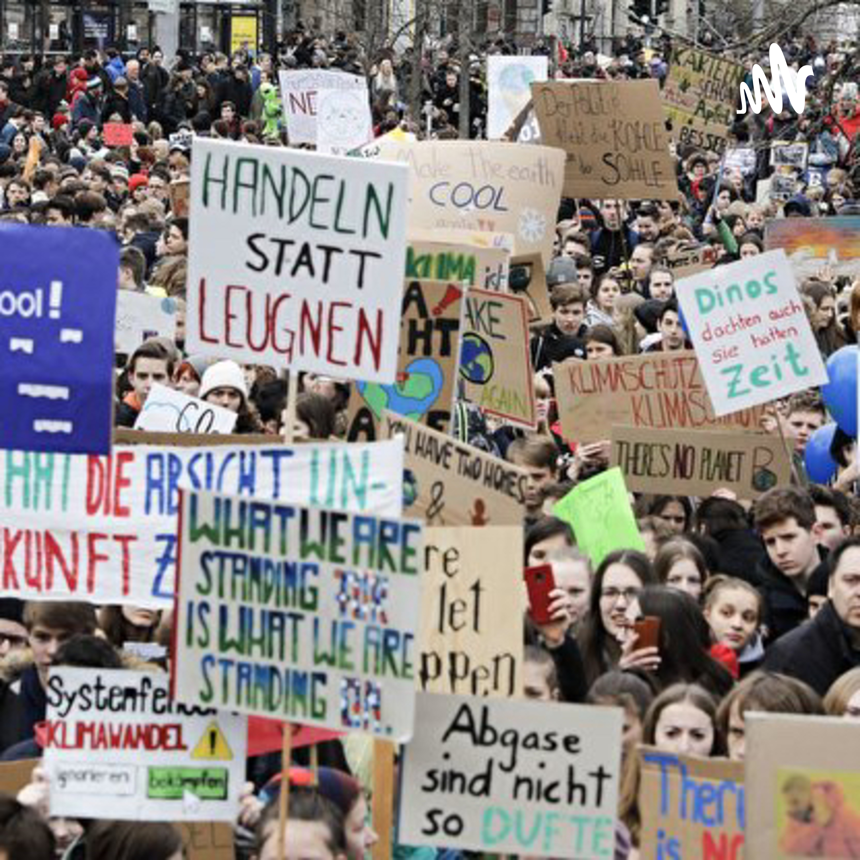 Podcast klimademonstranter cover art