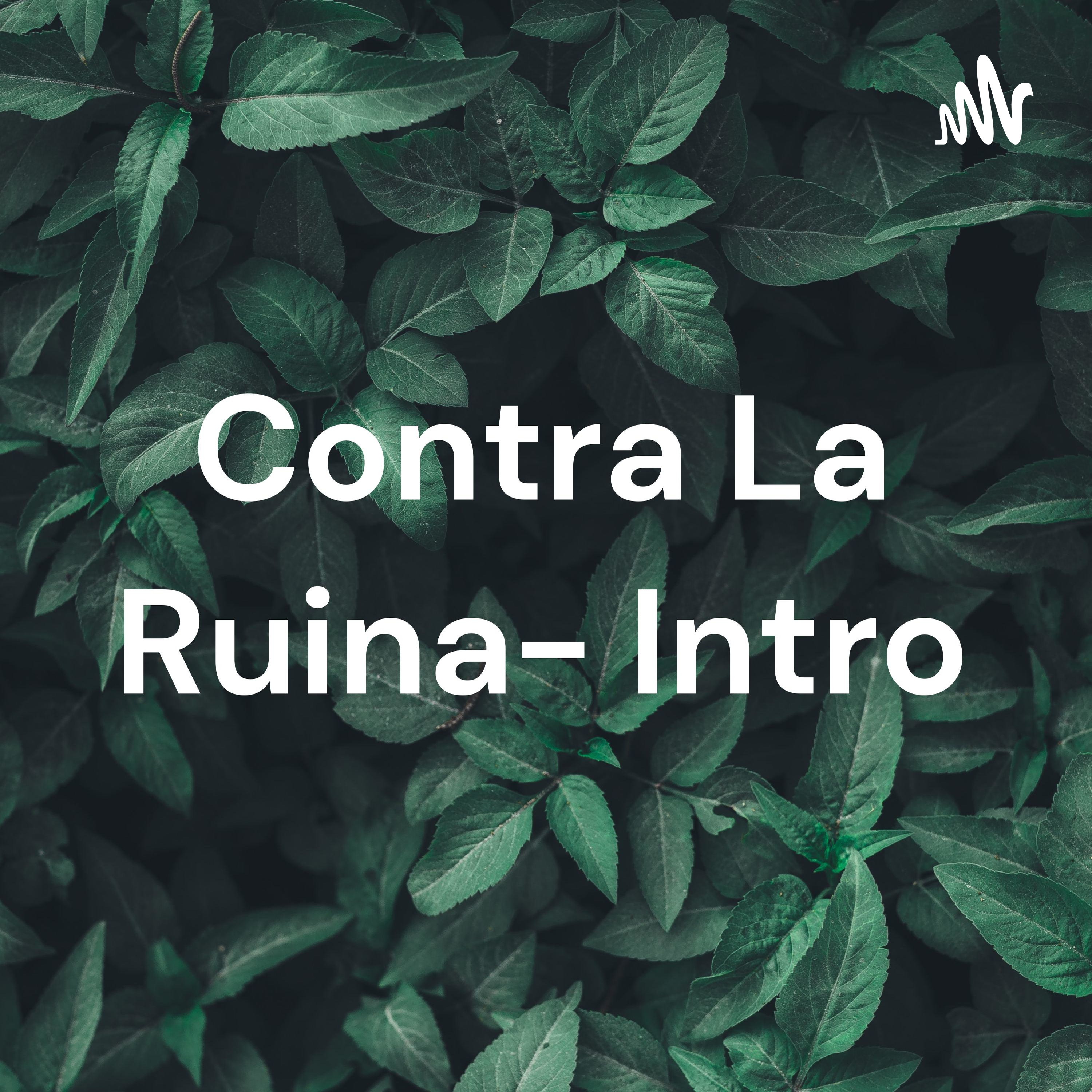 Contra La Ruina- Intro
