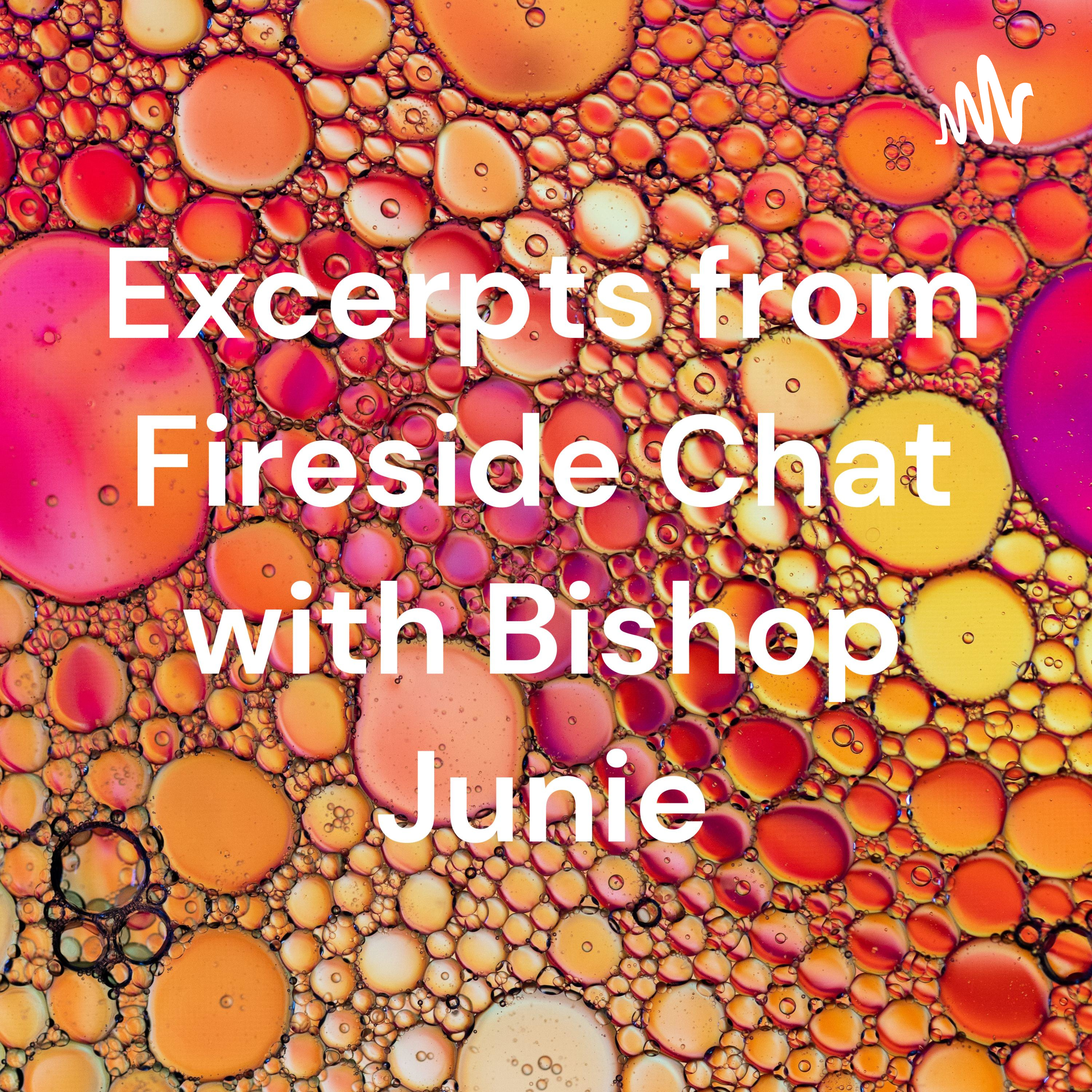 Excerpts from Fireside Chat with Bishop Junie