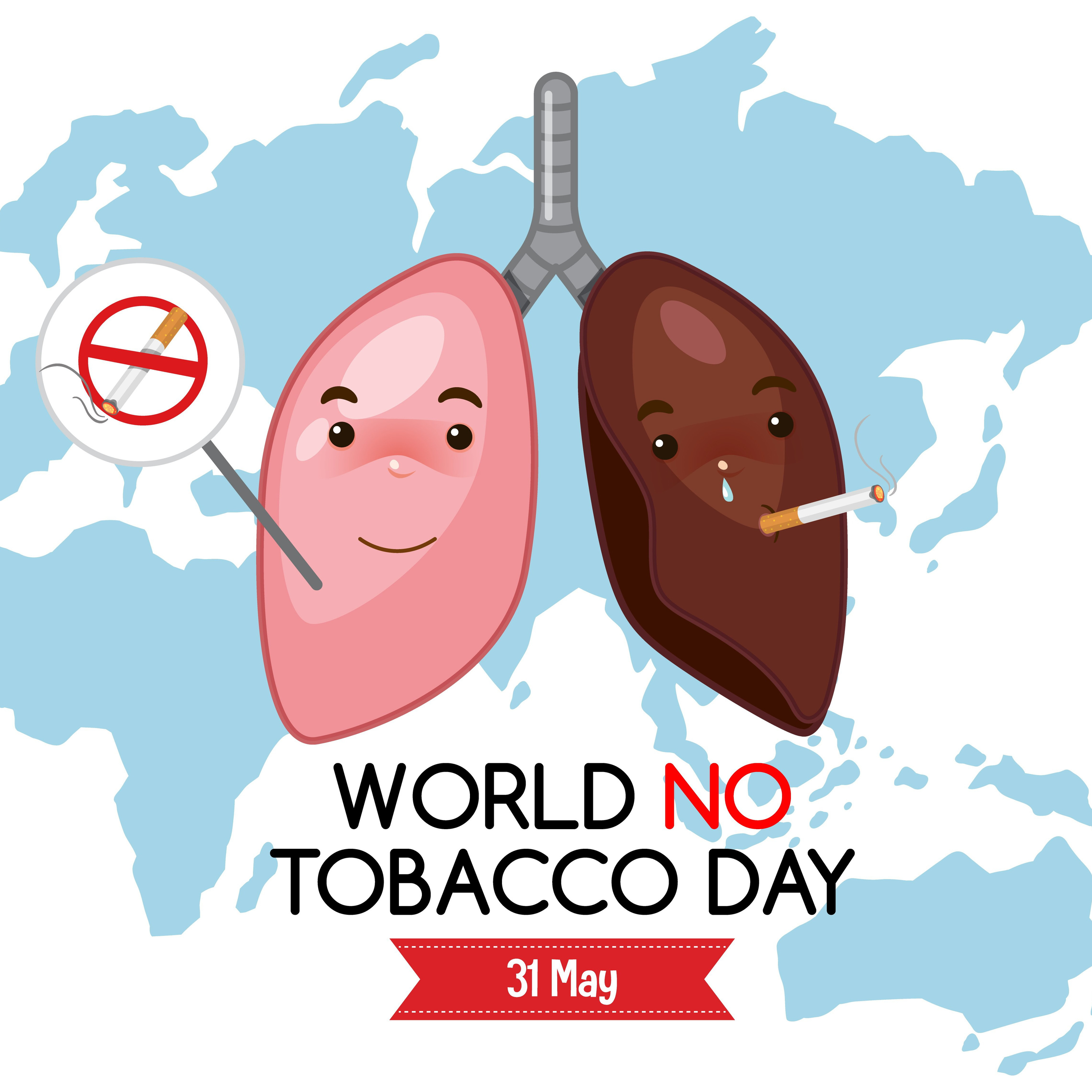 World No Tobacco Day cover art