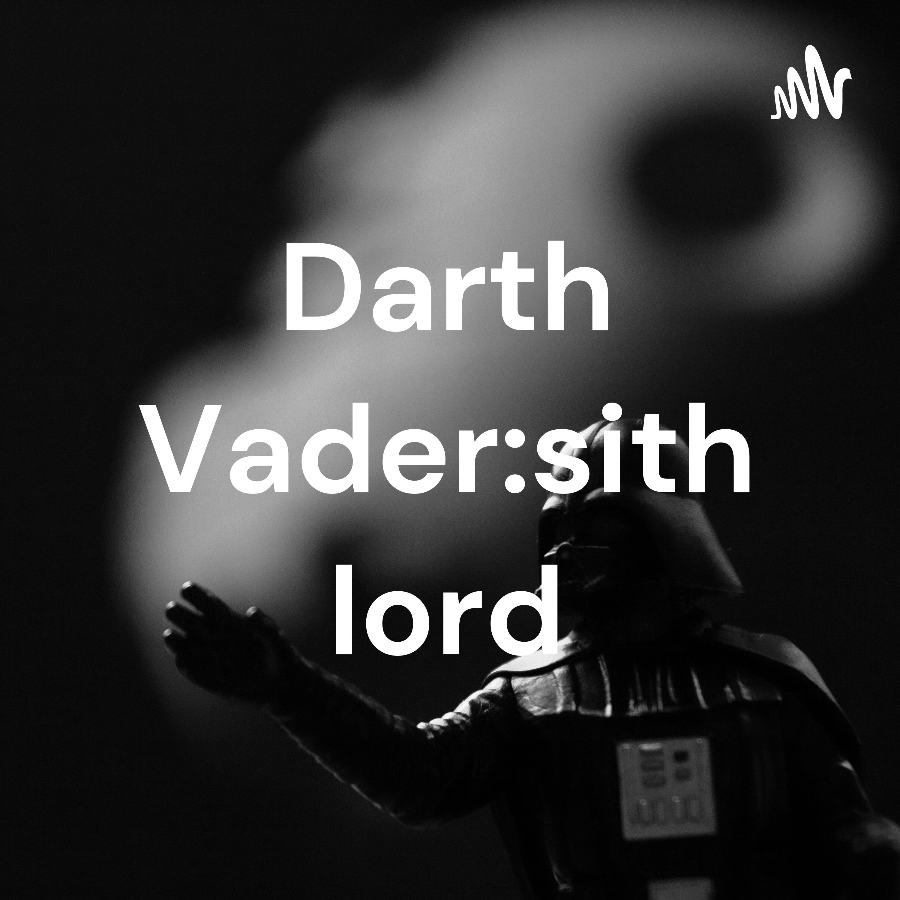 Darth Vader:sith lord cover art