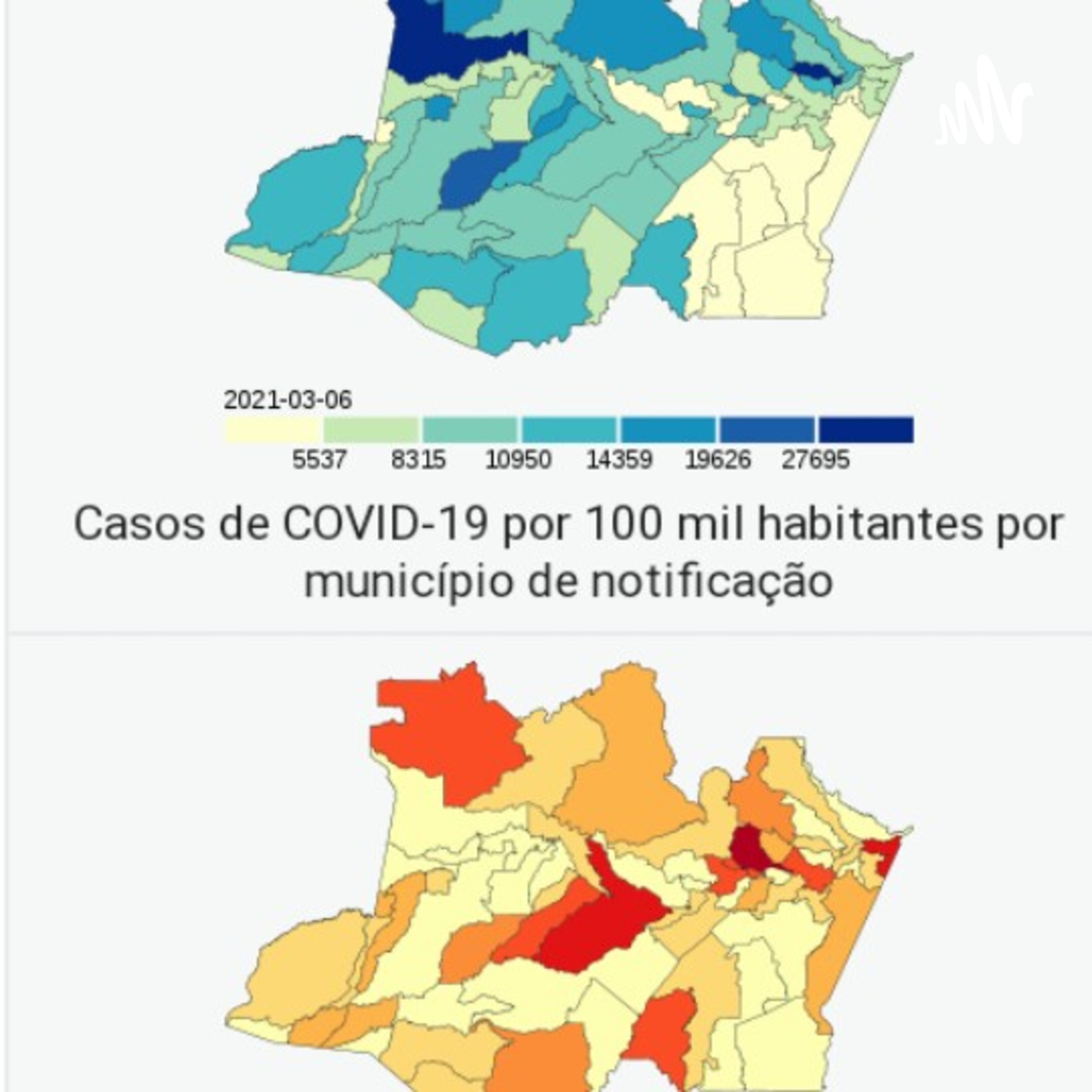 Pandemia Da Covid-19 No Amazonas - 2020/2021🌼