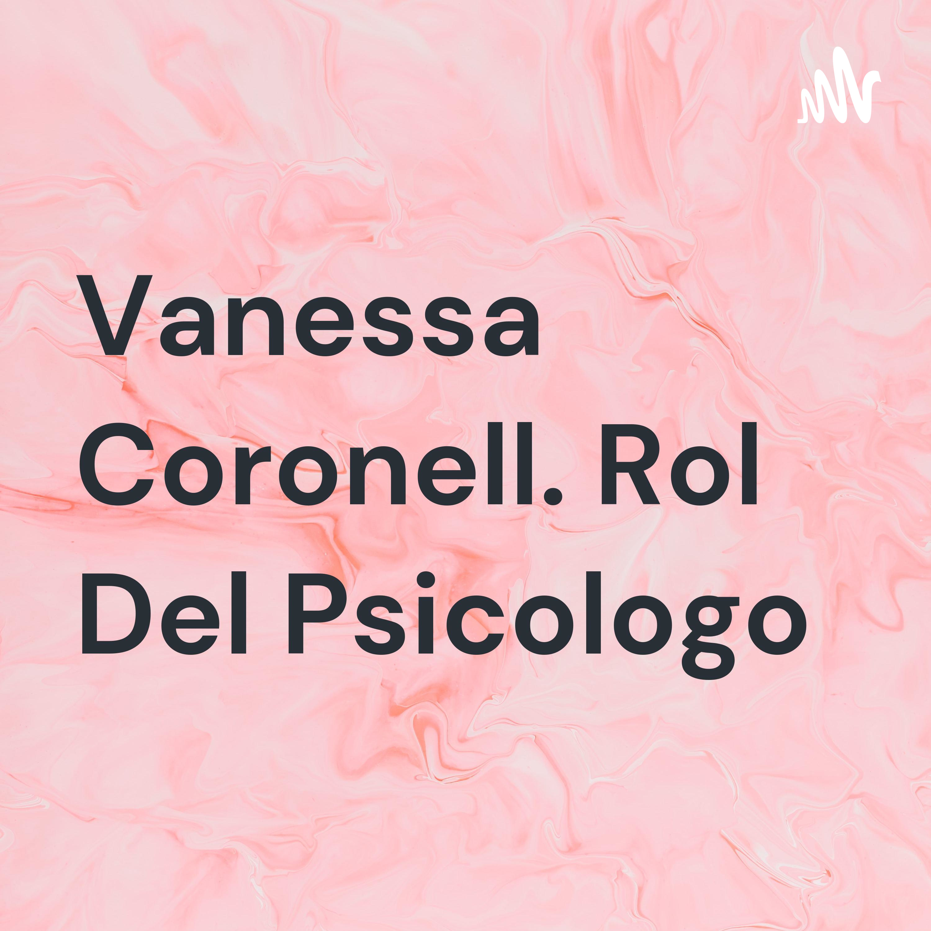 Vanessa Coronell. Rol Del Psicologo cover art