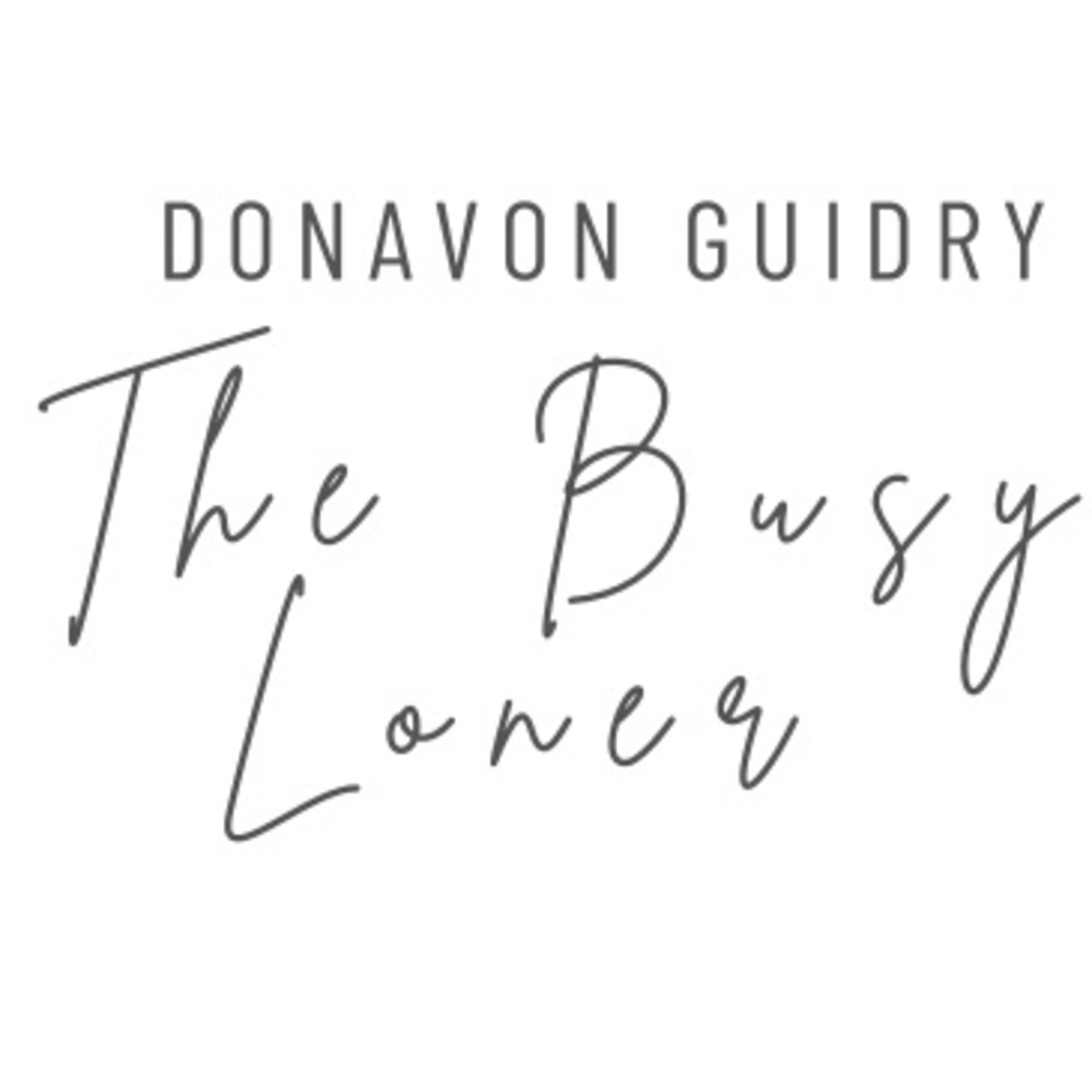 The Busy Loner cover art