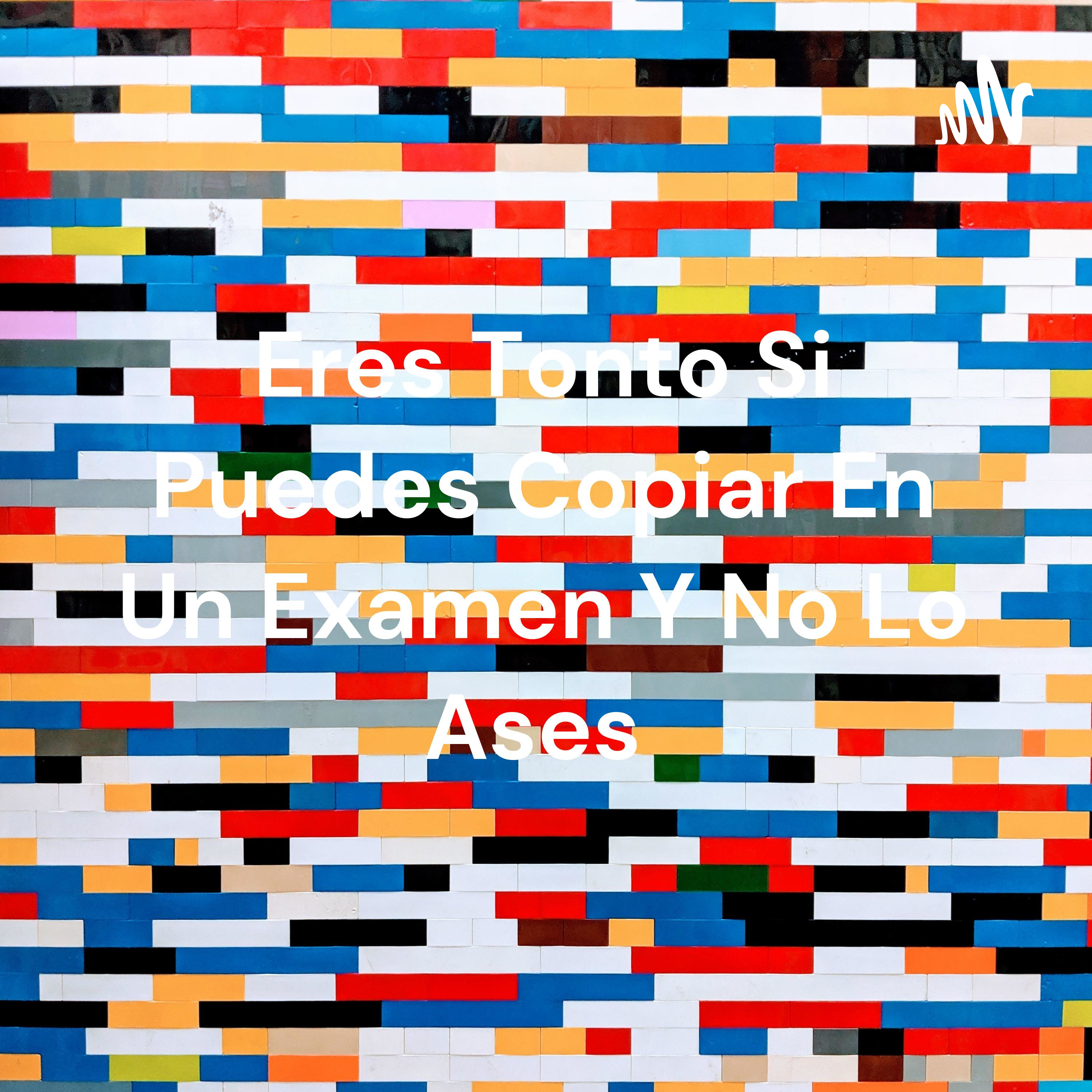 Eres Tonto Si Puedes Copiar En Un Examen Y No Lo Ases