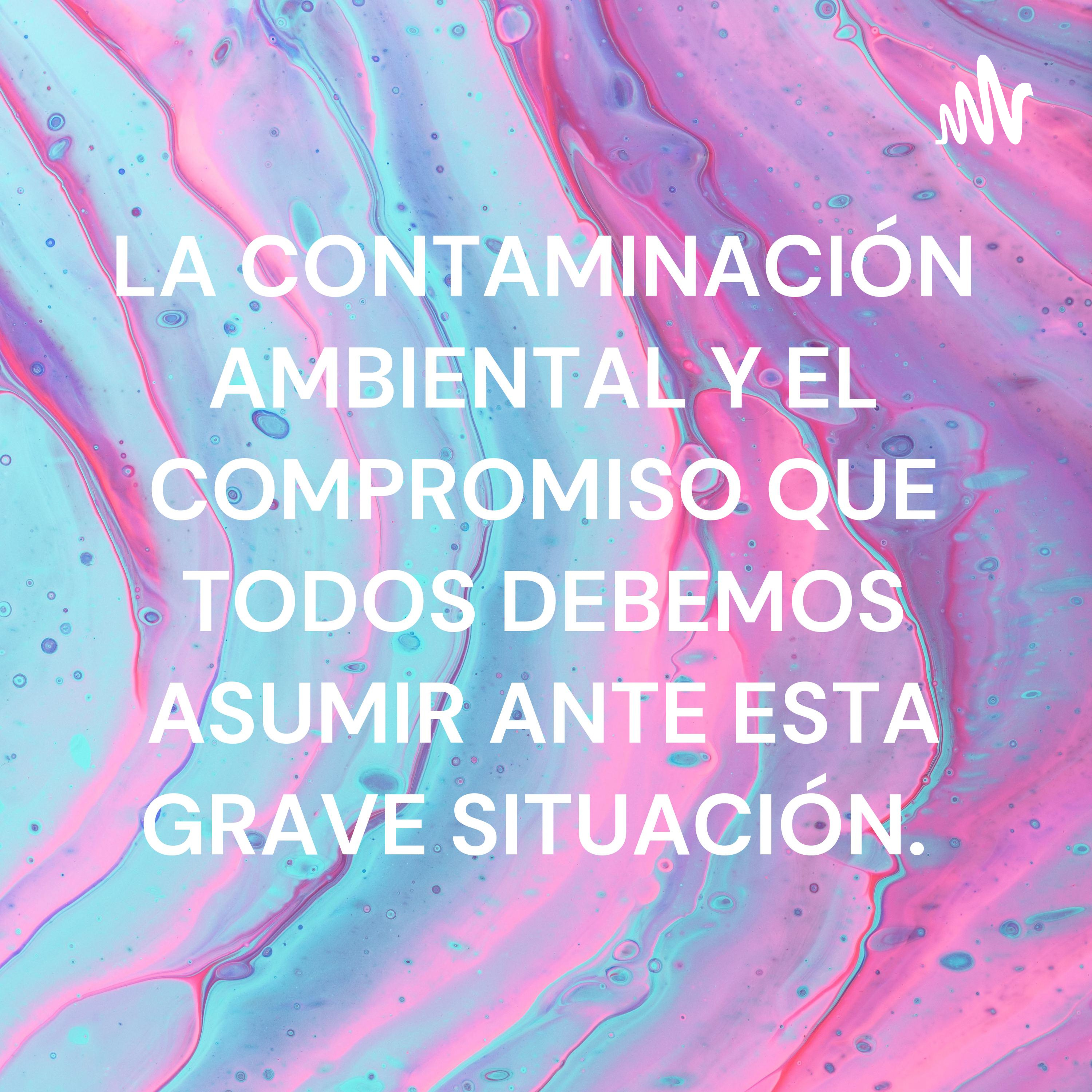 LA CONTAMINACIÓN AMBIENTAL Y EL COMPROMISO QUE TODOS DEBEMOS ASUMIR ANTE ESTA GRAVE SITUACIÓN. 