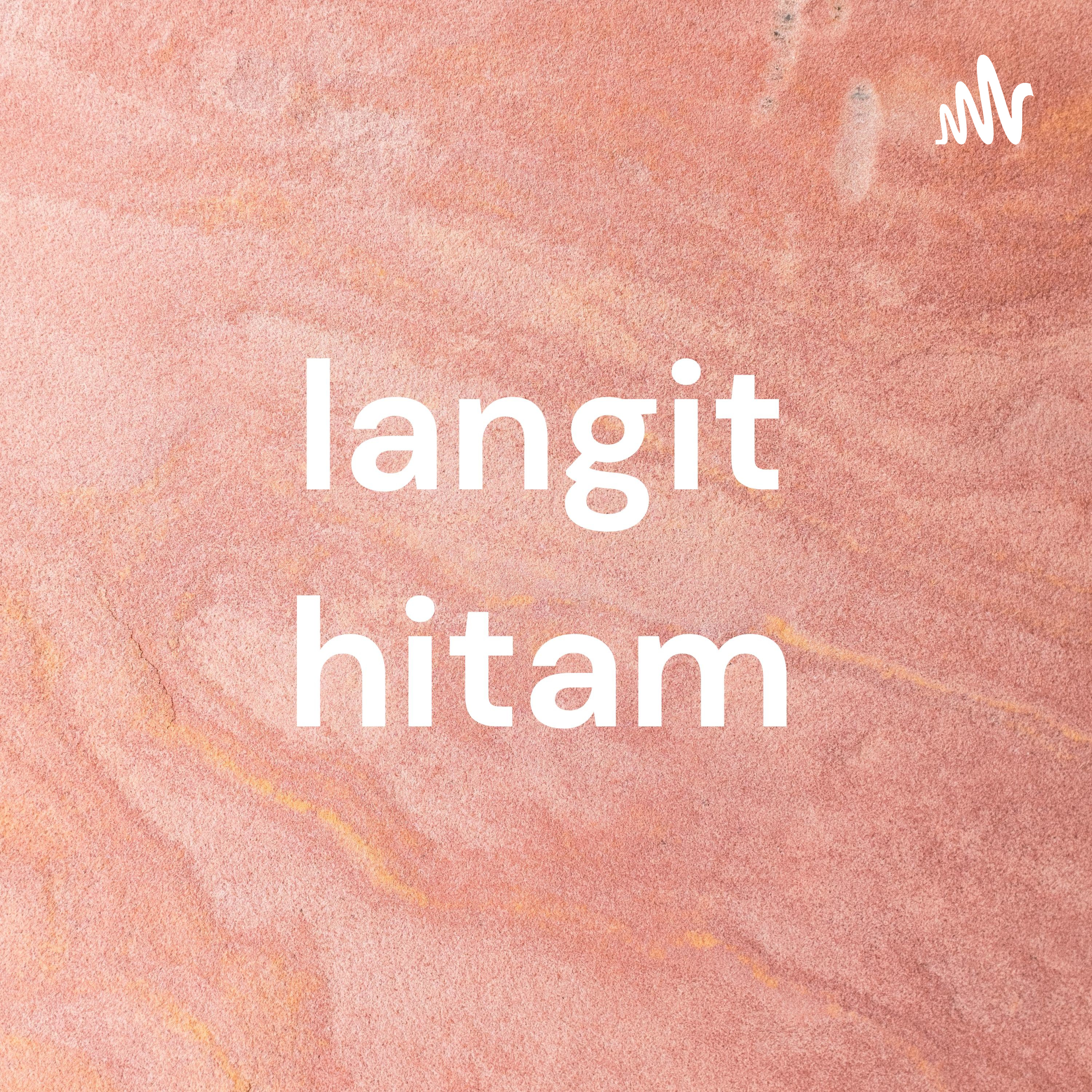 langit hitam