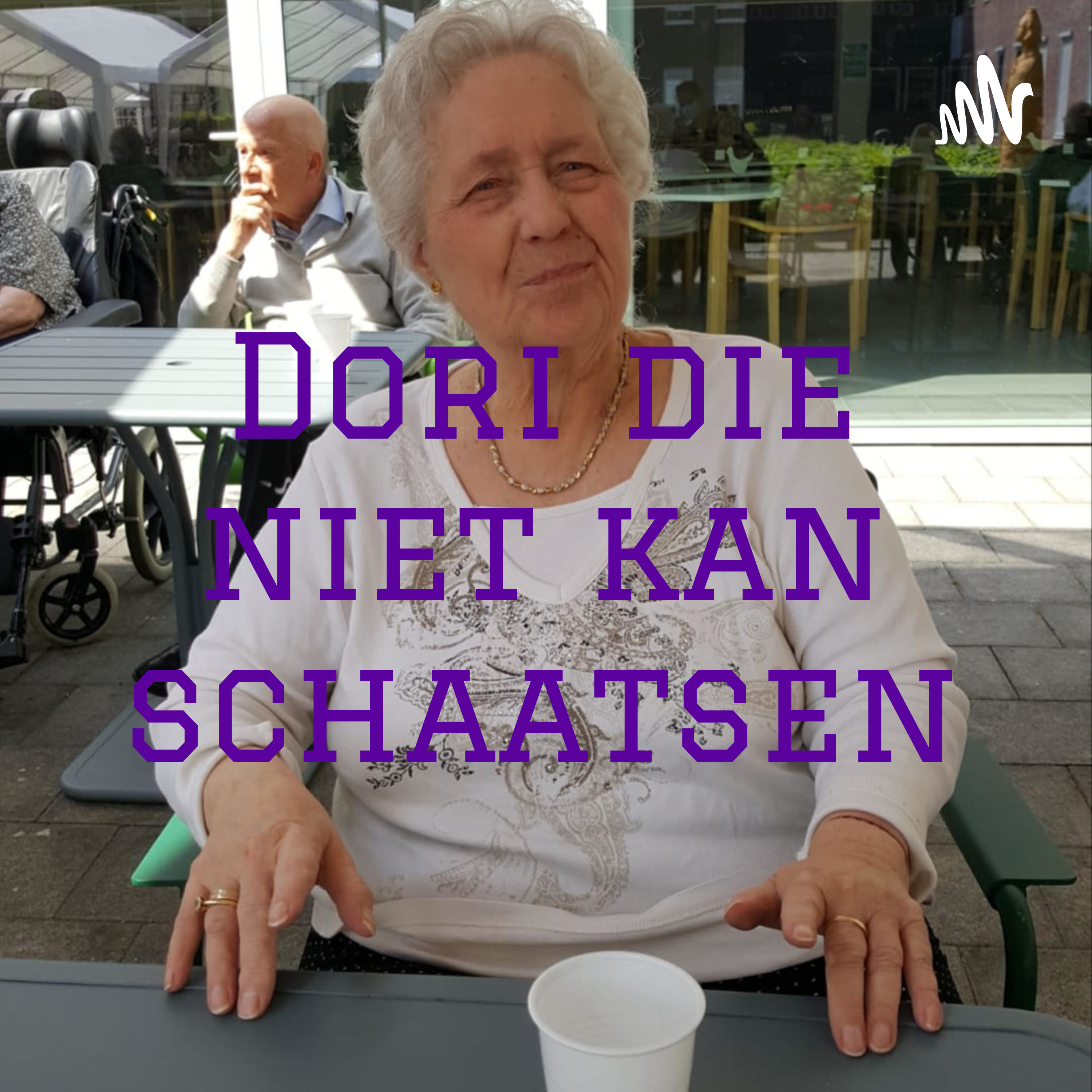 Dori die niet kan schaatsen