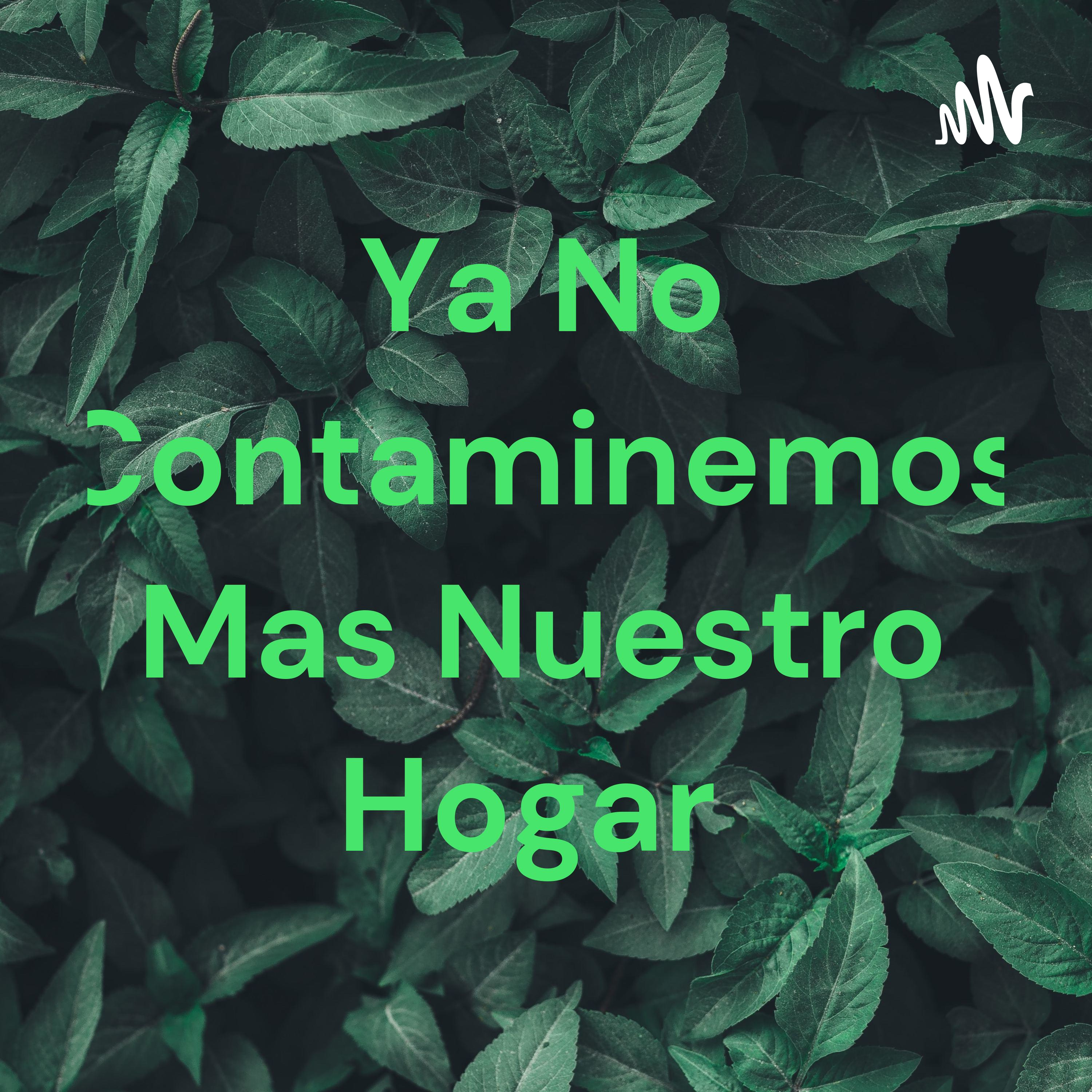 Ya No Contaminemos Mas Nuestro Hogar