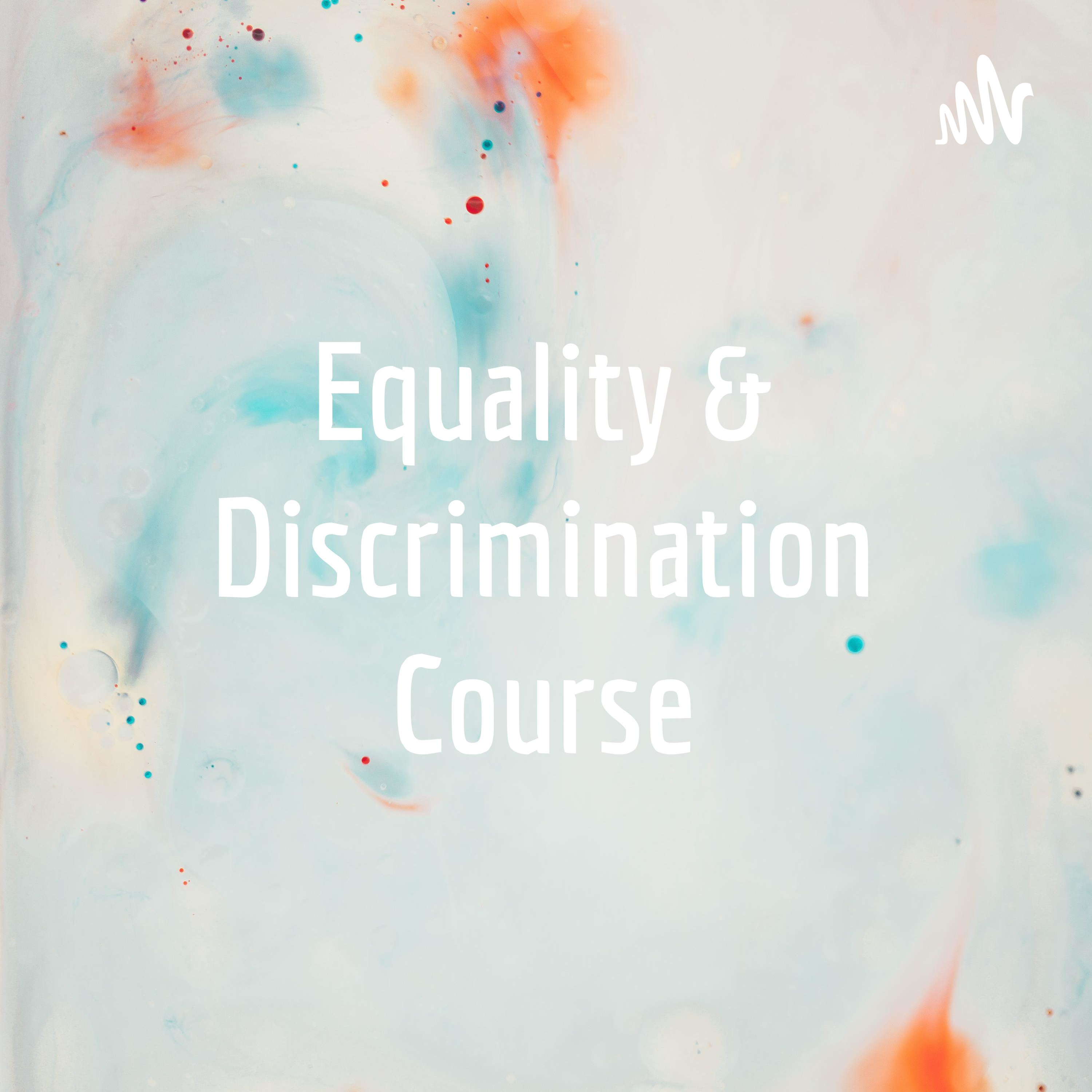 Equality & Discrimination Course