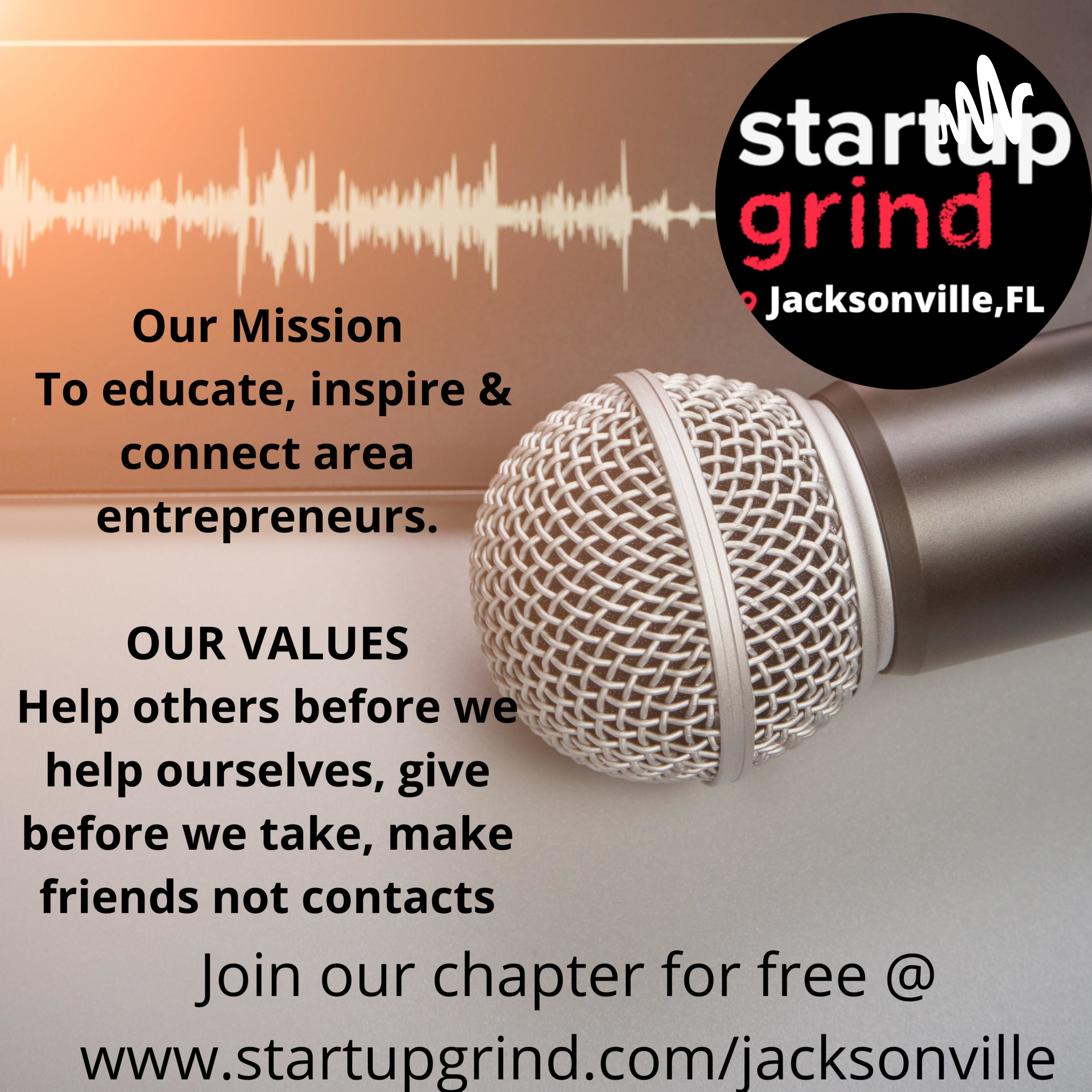 Startup Grind Jacksonville FL - Founders Stories of Entrepreneurship and Leadership