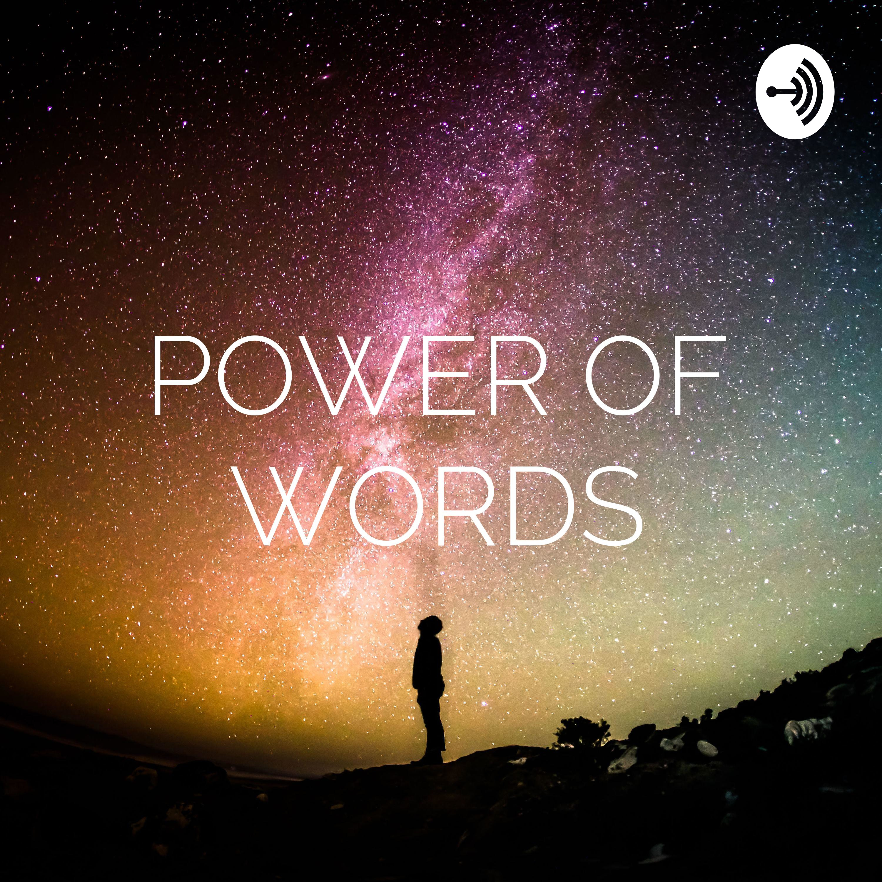 POWER OF WORDS: ENGLISH PROJECT