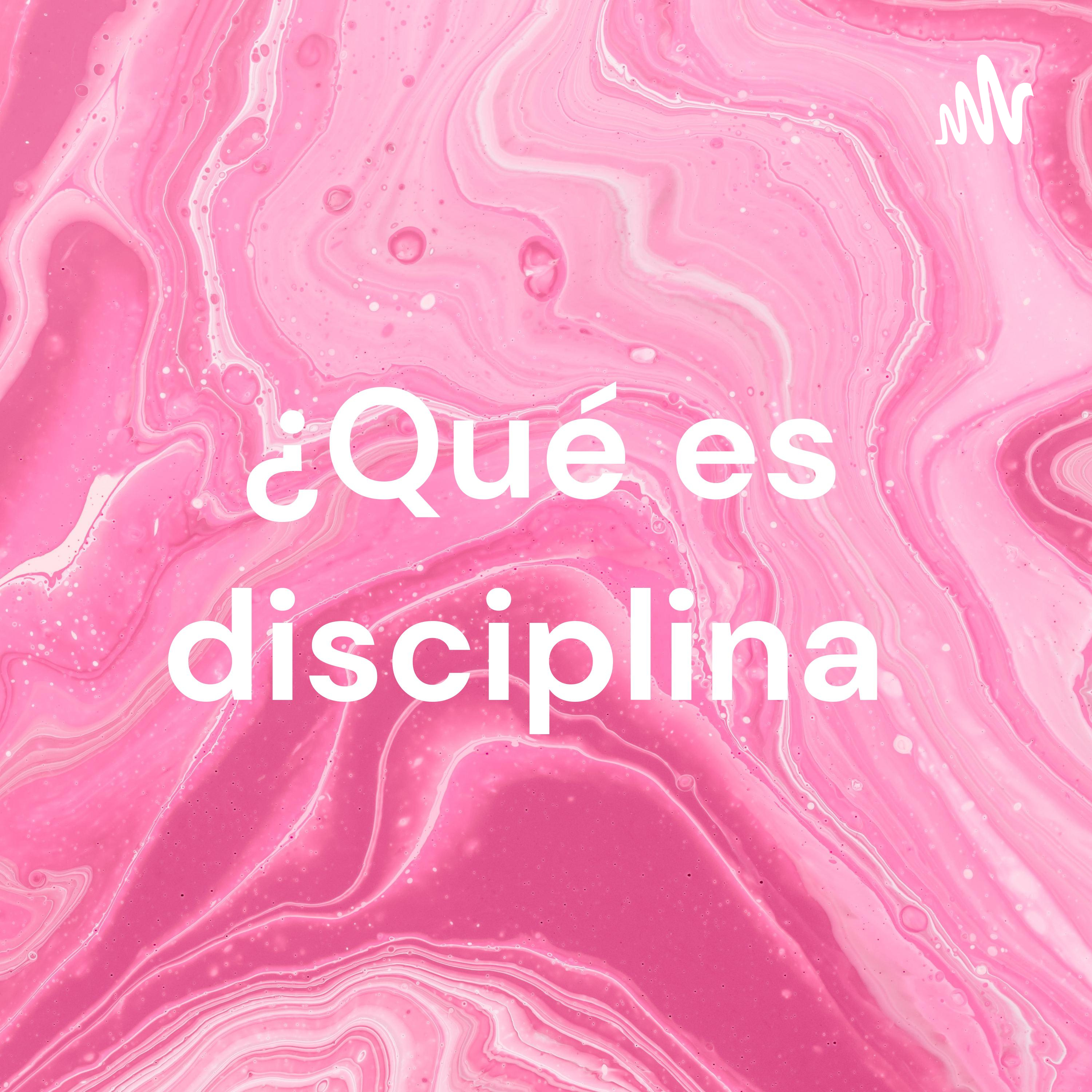 ¿Qué es disciplina 