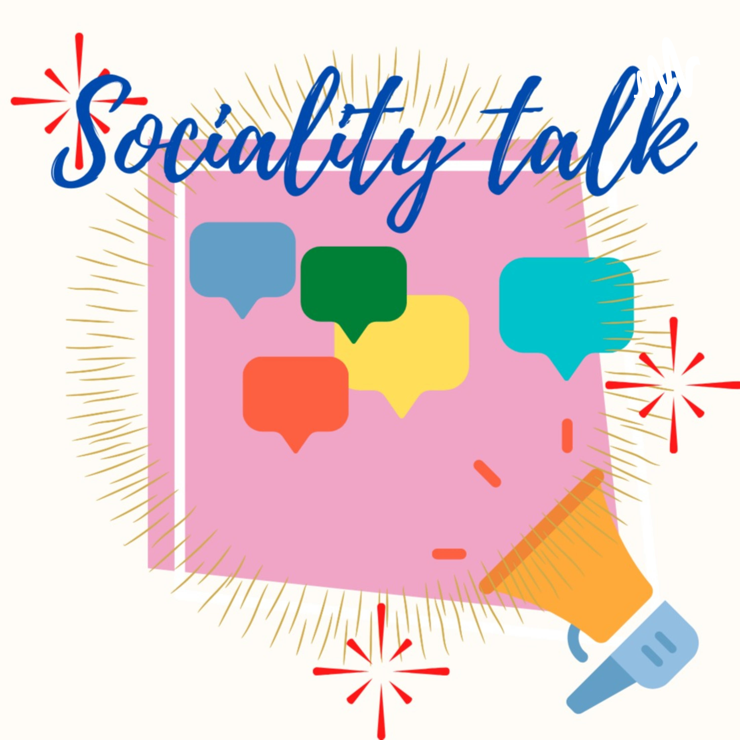 Sociality talk podcast artwork