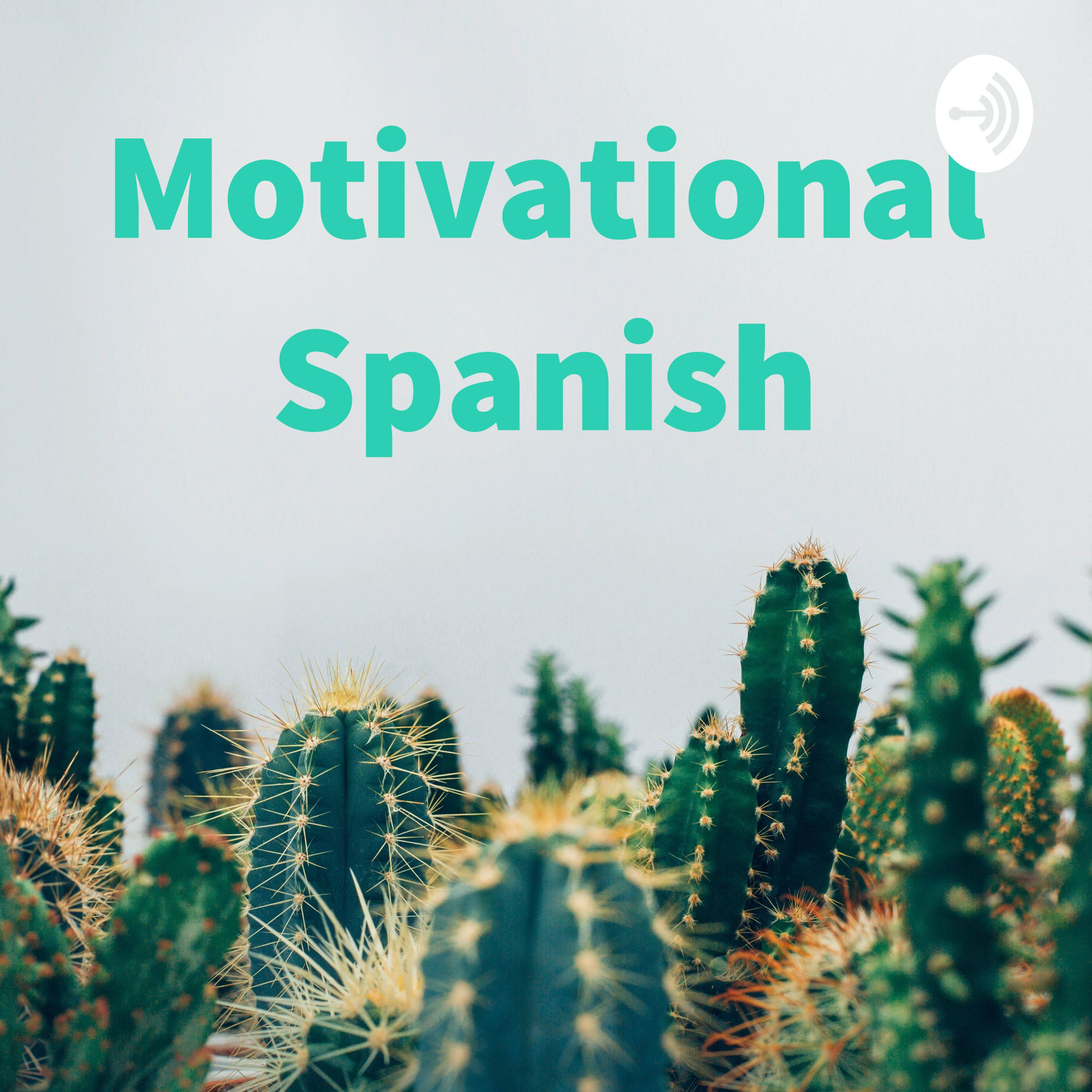 Motivational Spanish podcast artwork