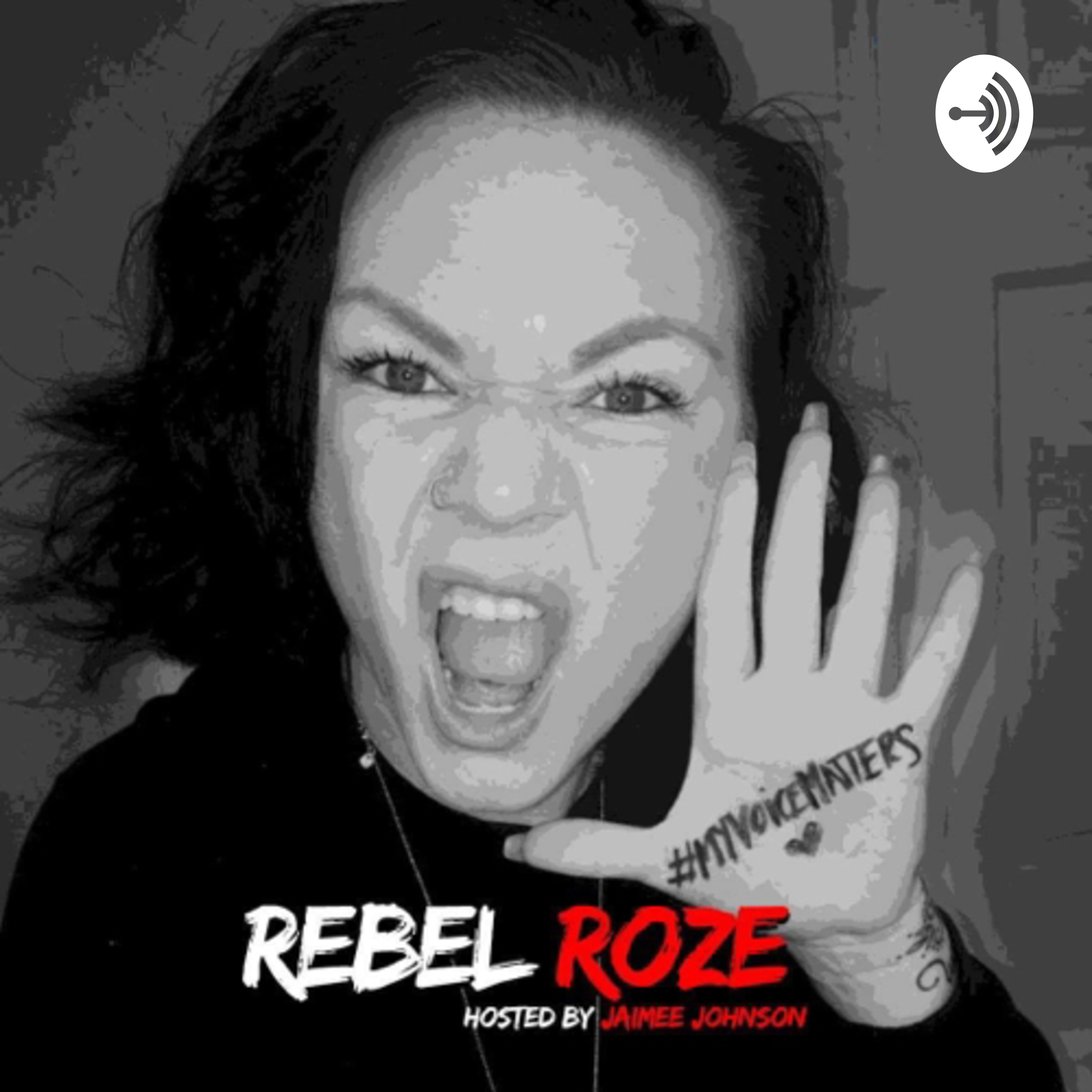 Rebel Roze podcast artwork