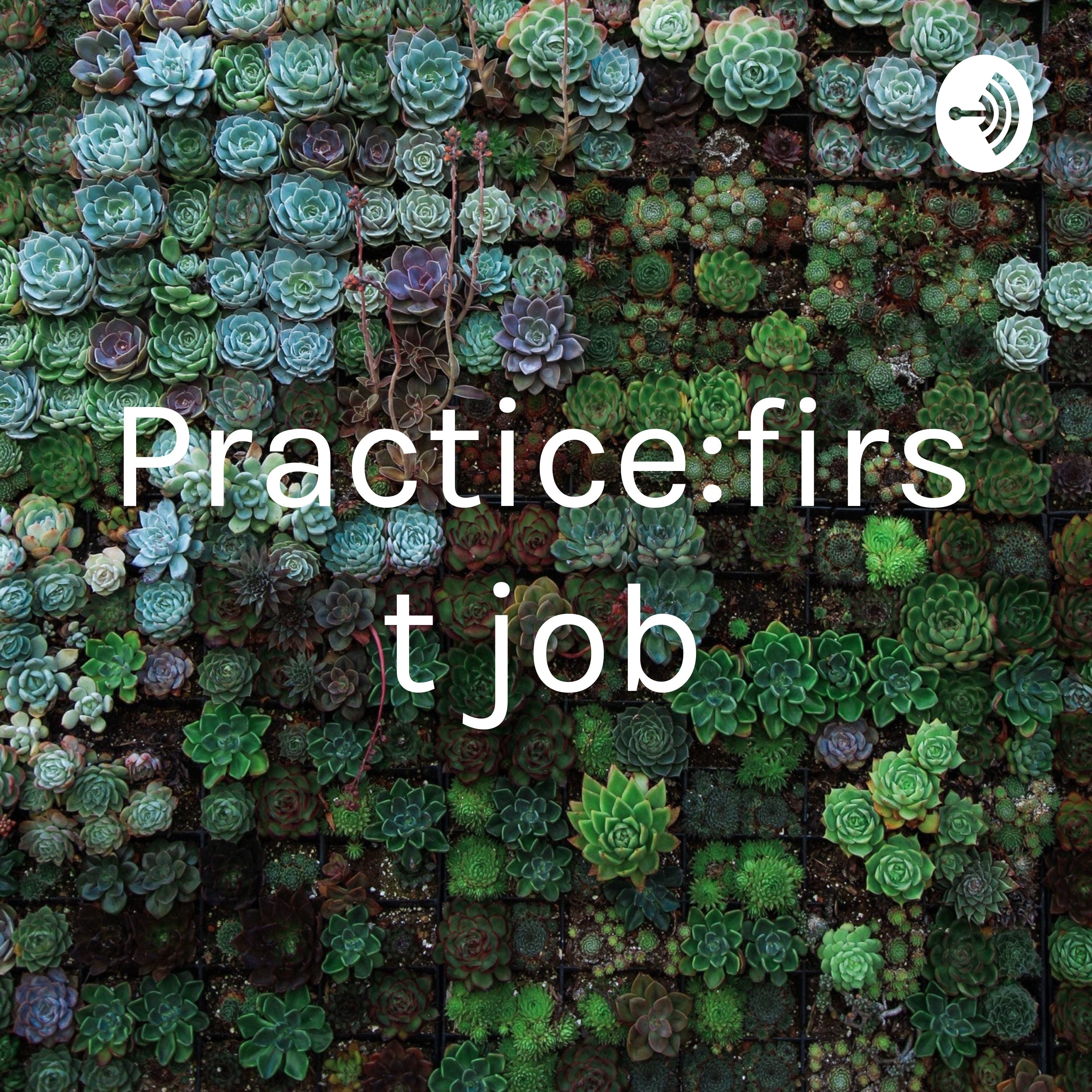 Practice:first job
