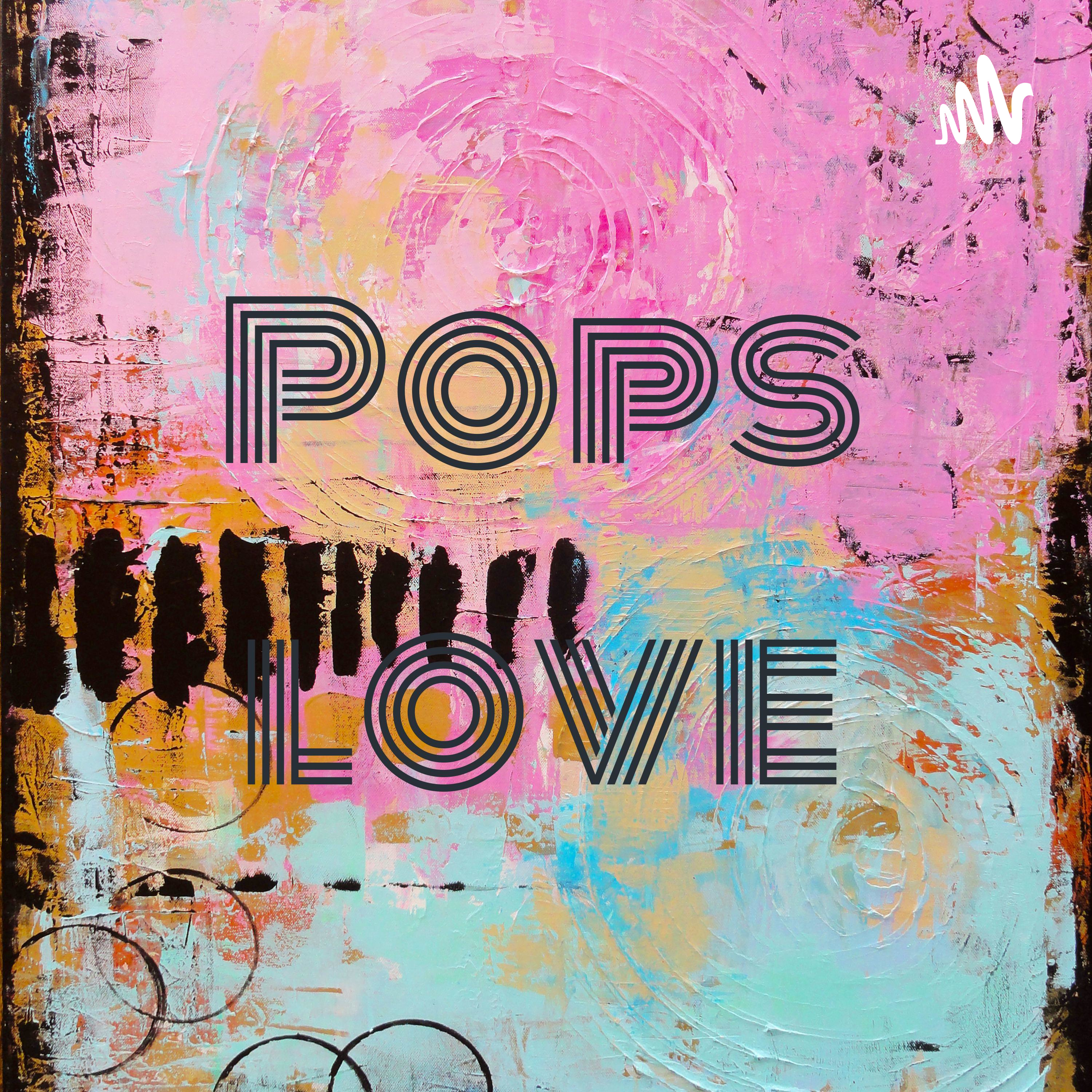 Pops love podcast artwork