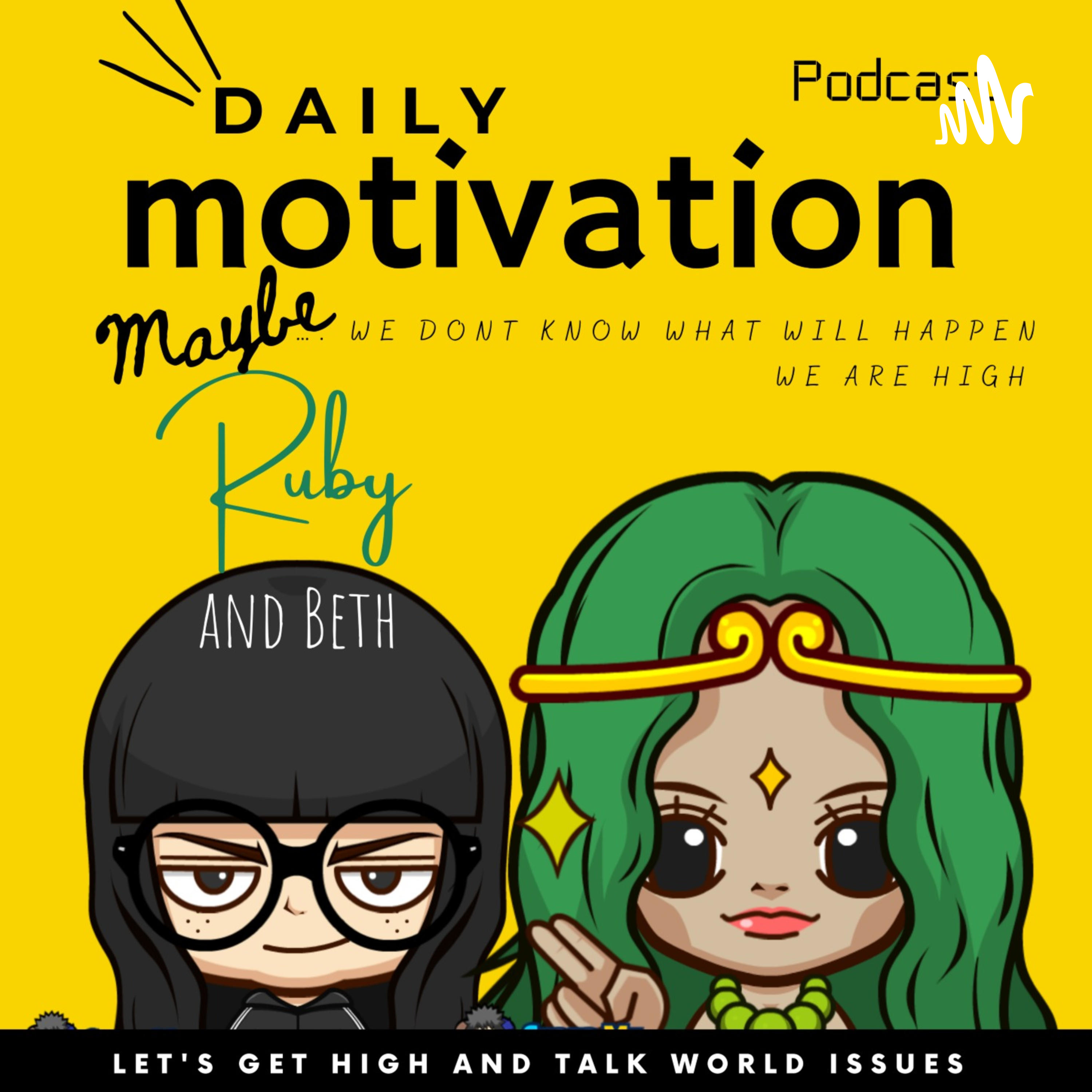 Ruby and Beth podcast artwork