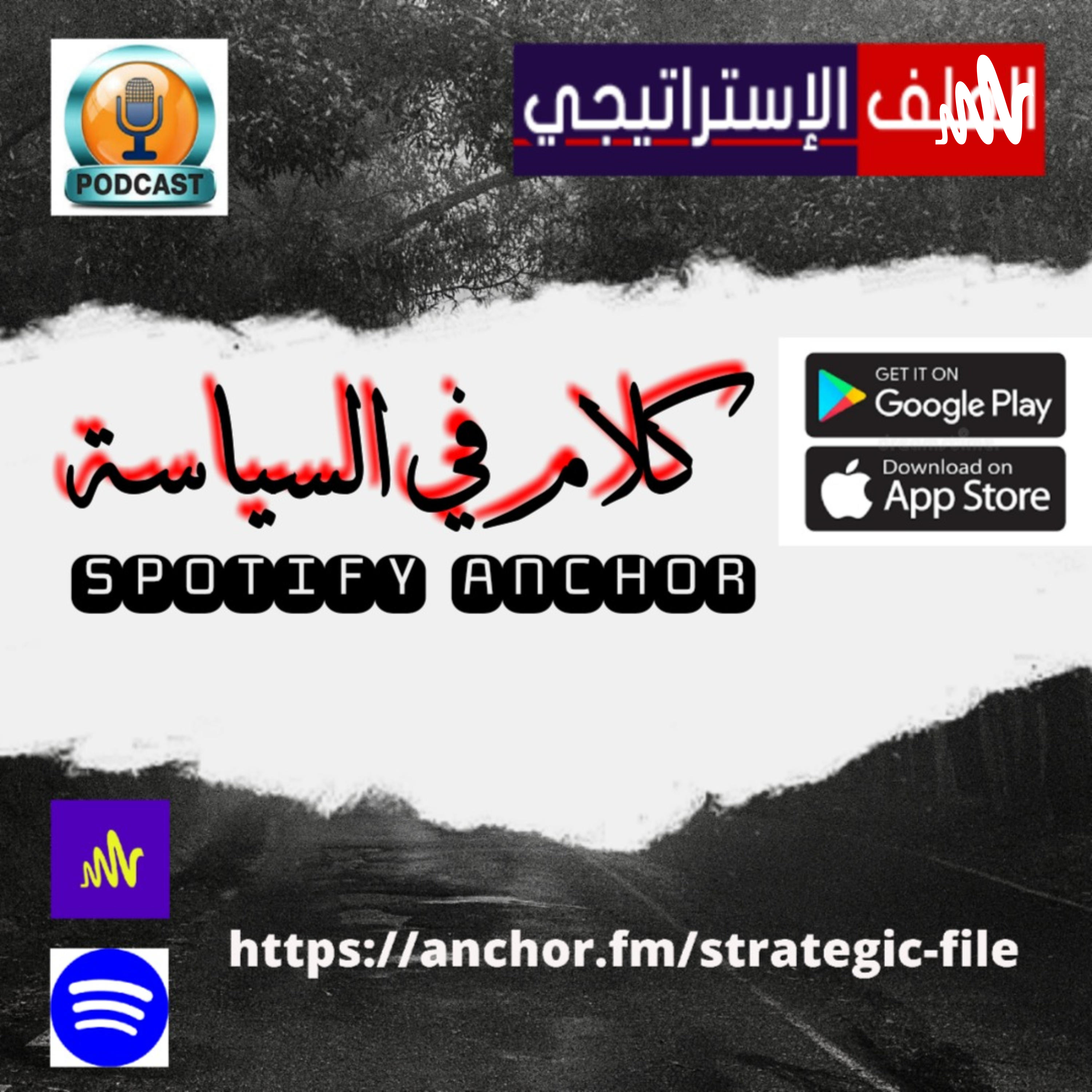 كلام في السياسة مع خبراء الملف الاستراتيجي podcast artwork