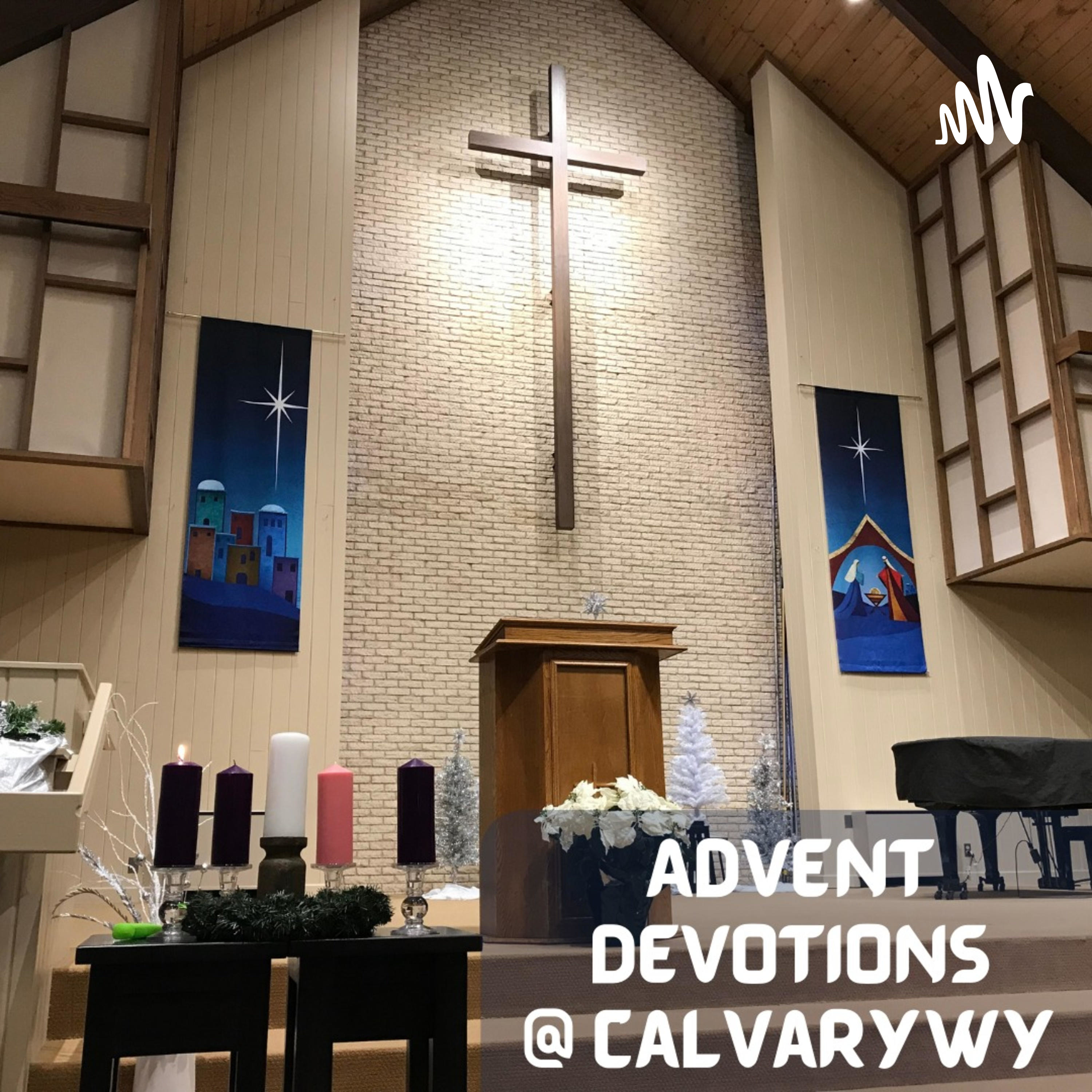 Advent Conspiracy Devotions @ CalvaryWy podcast artwork