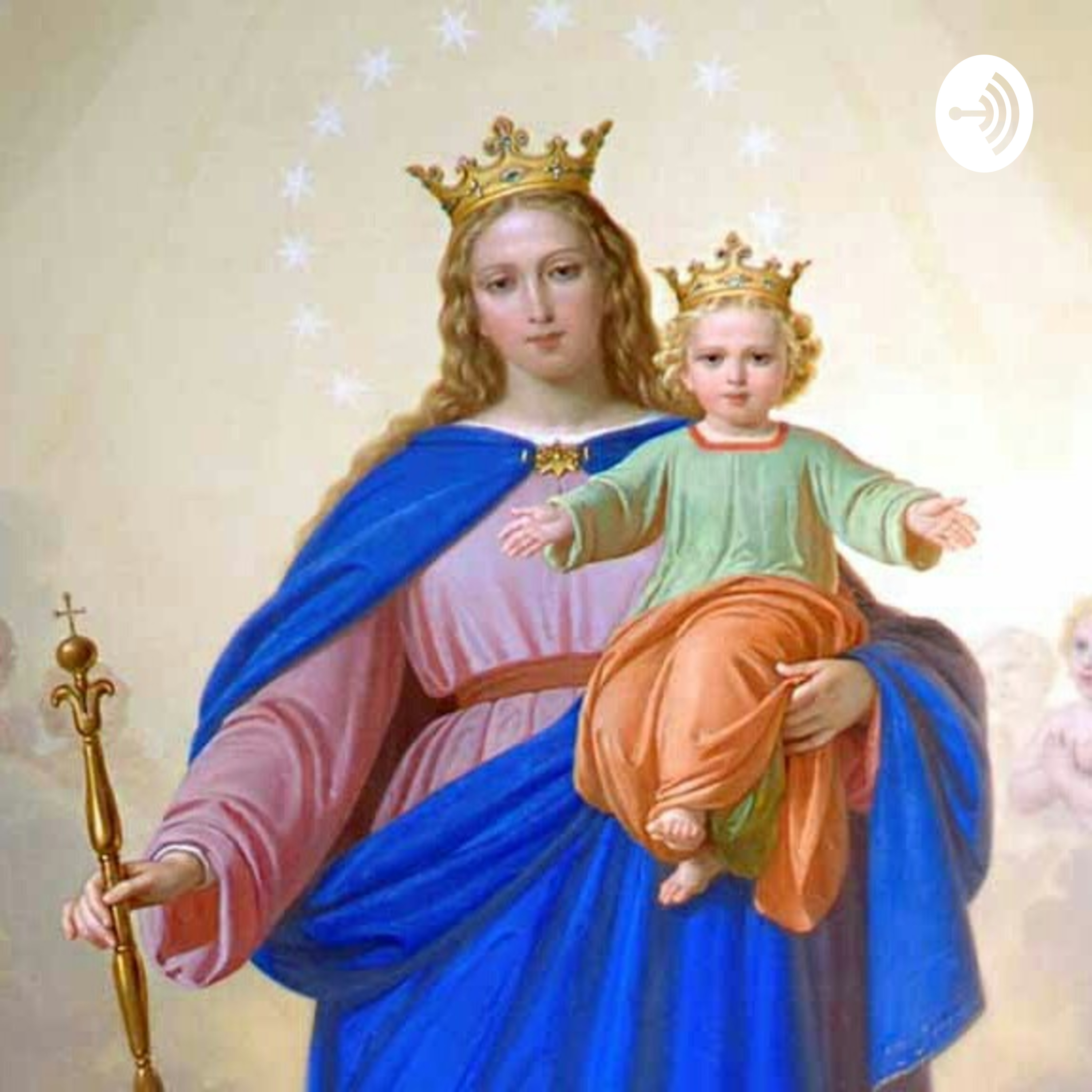 Nossa Senhora Auxiliadora com Cristo