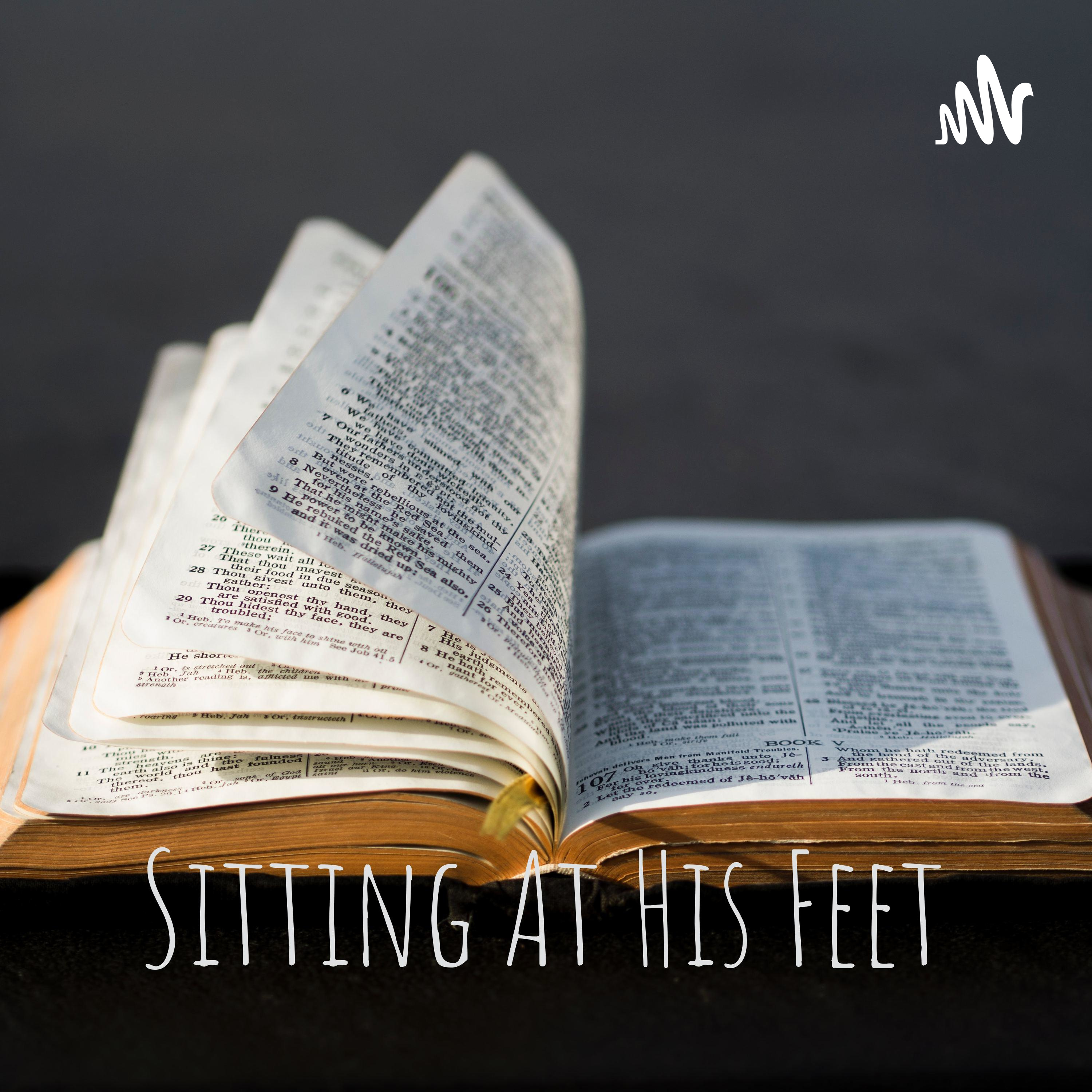 Sitting At His Feet podcast artwork