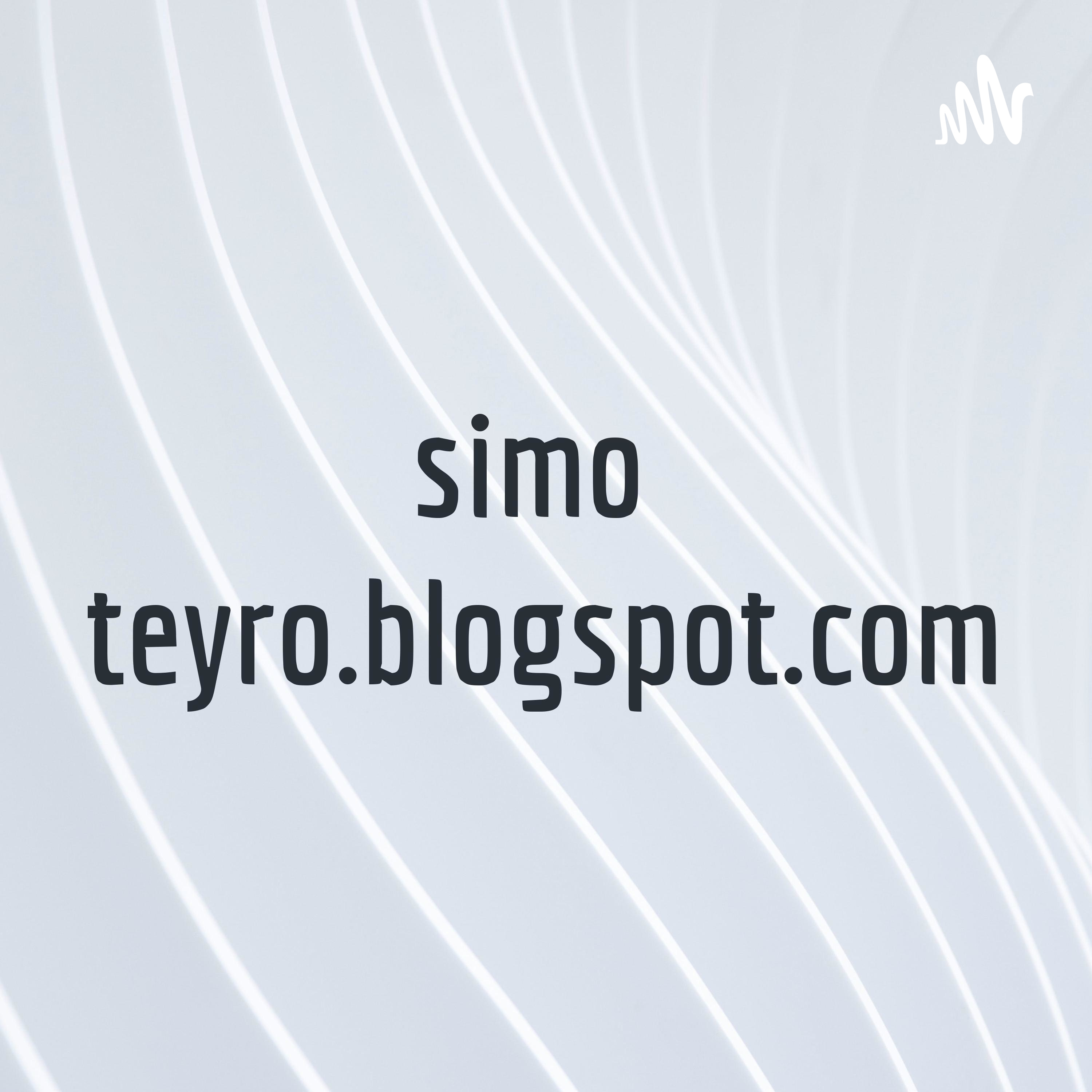 simonteyro.blogspot.com/ podcast artwork