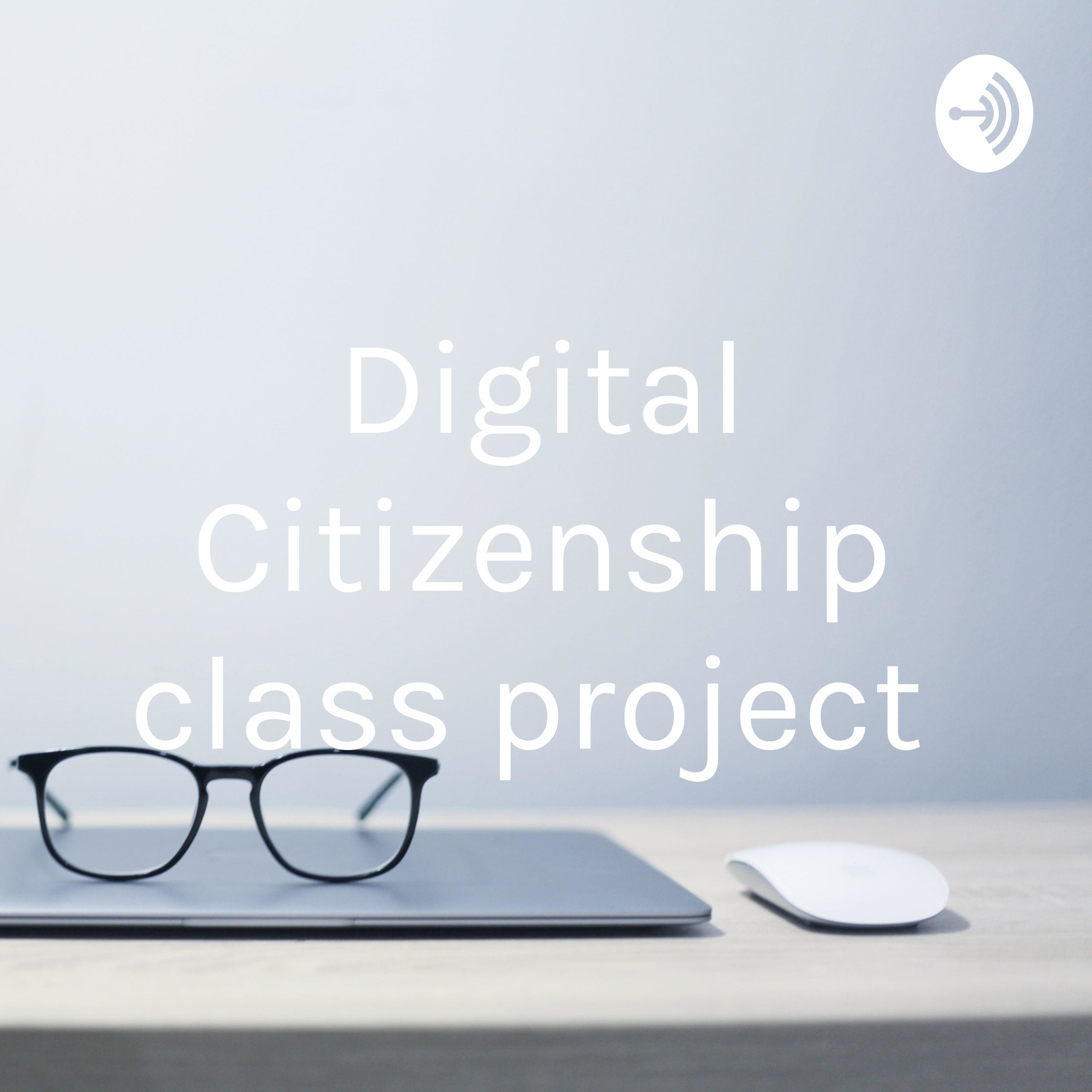 Digital Citizenship class project 