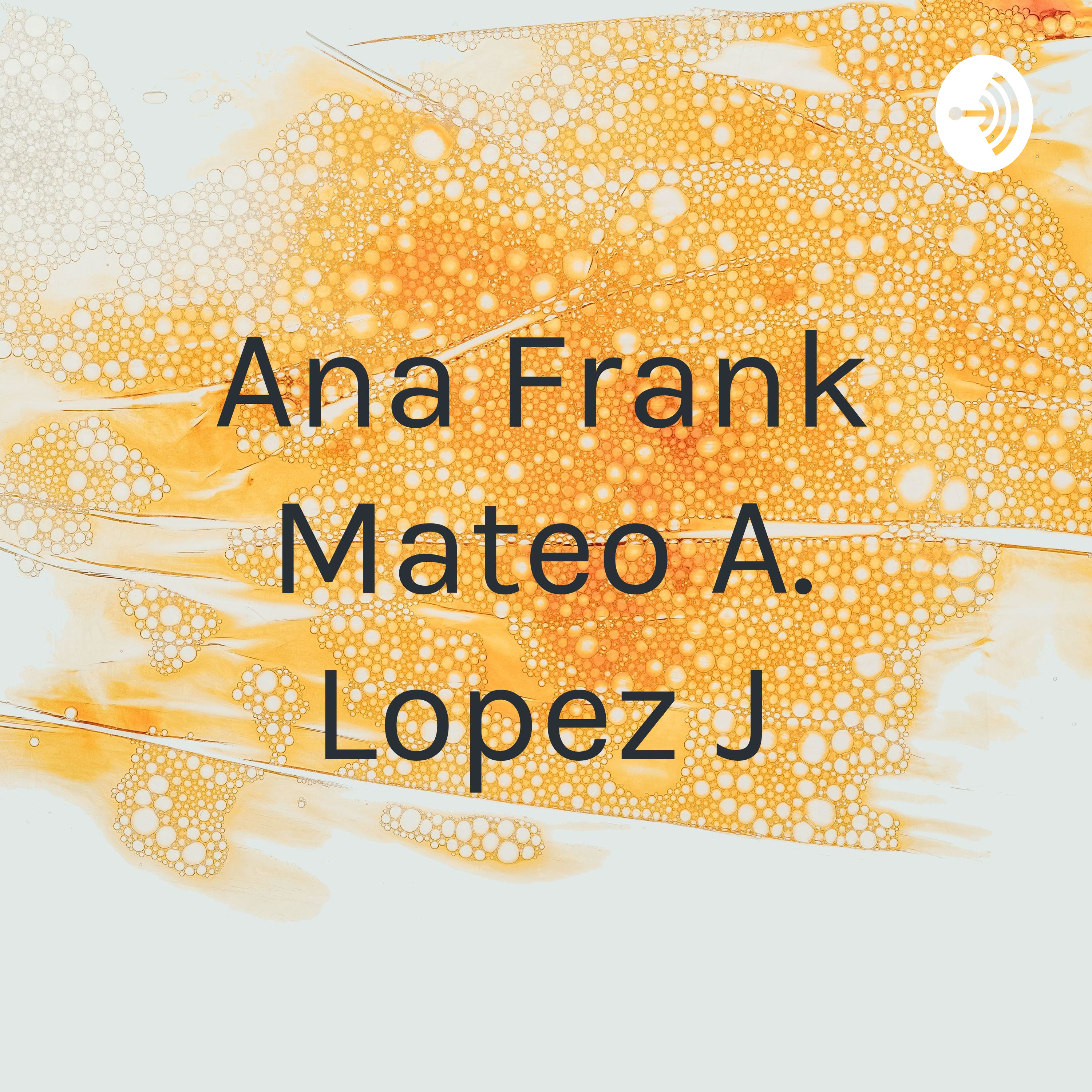 Ana Frank Mateo A. Lopez J
