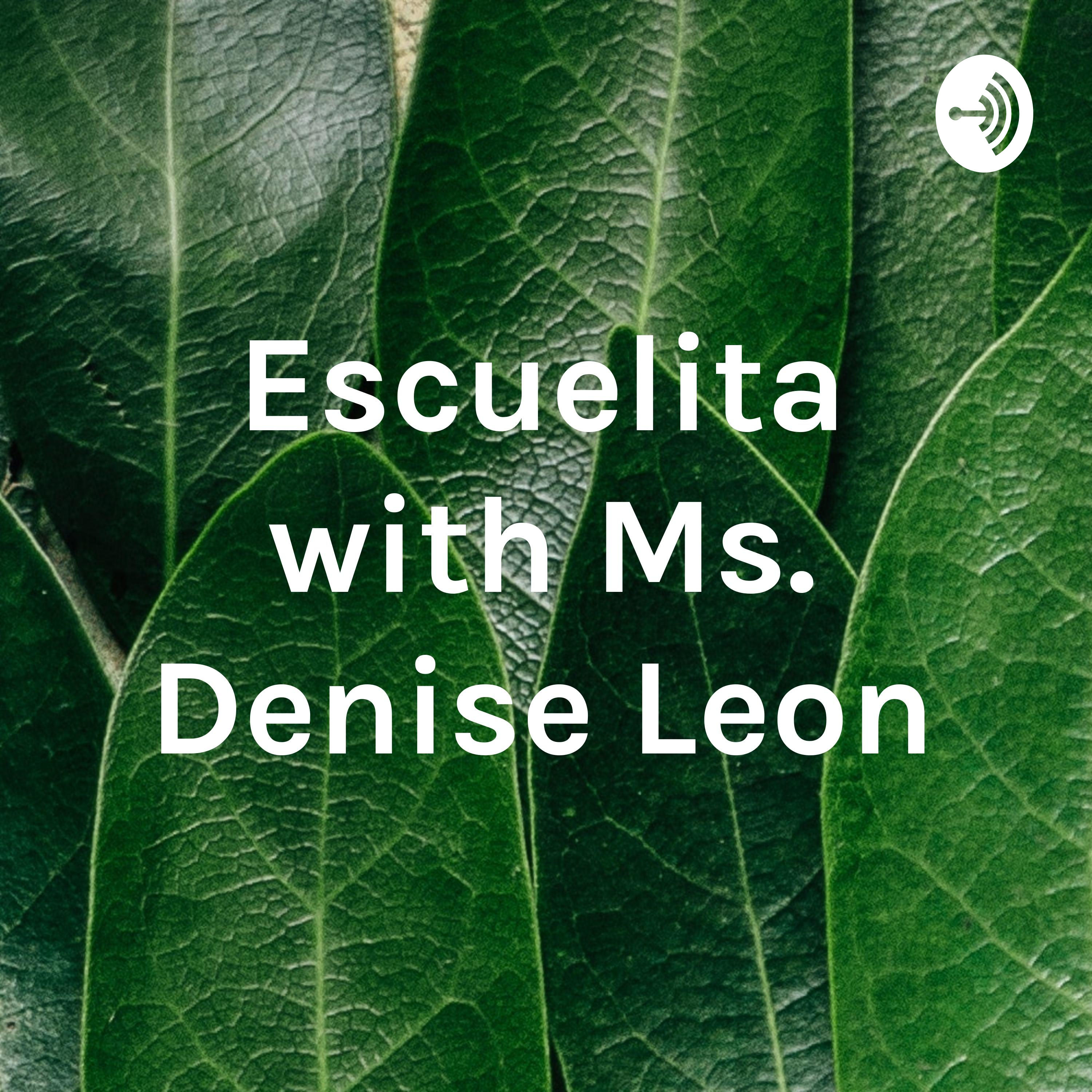 Escuelita with Ms. Denise Leon