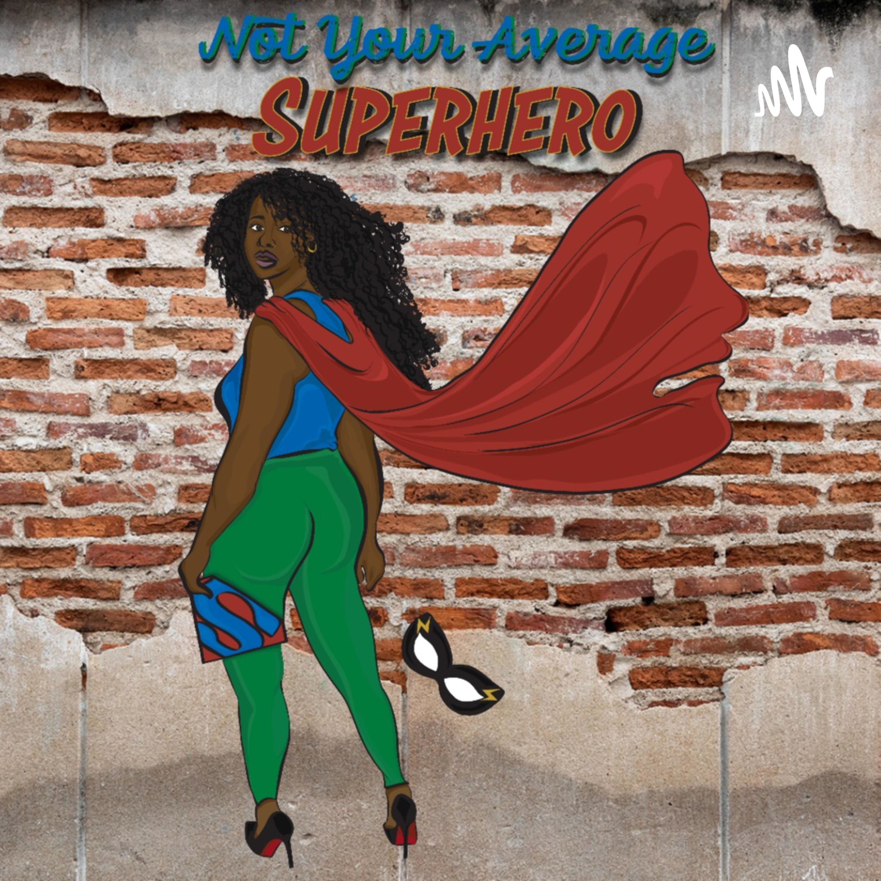 Not Your Average Superhero podcast artwork