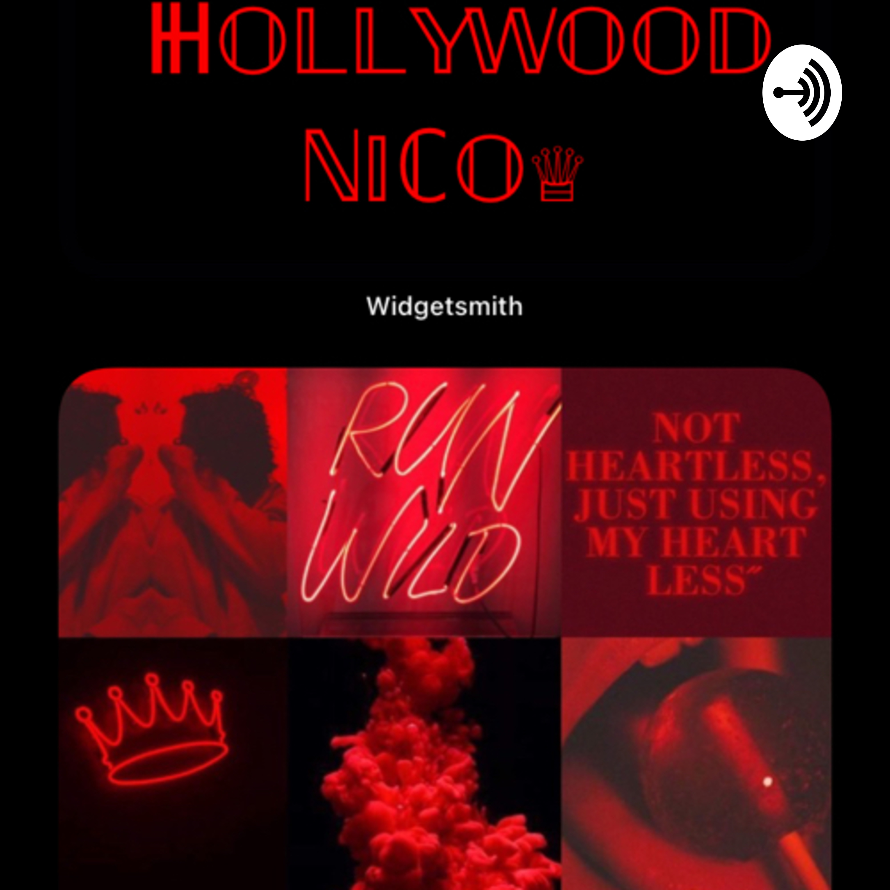 Iamhollywoodnico podcast artwork