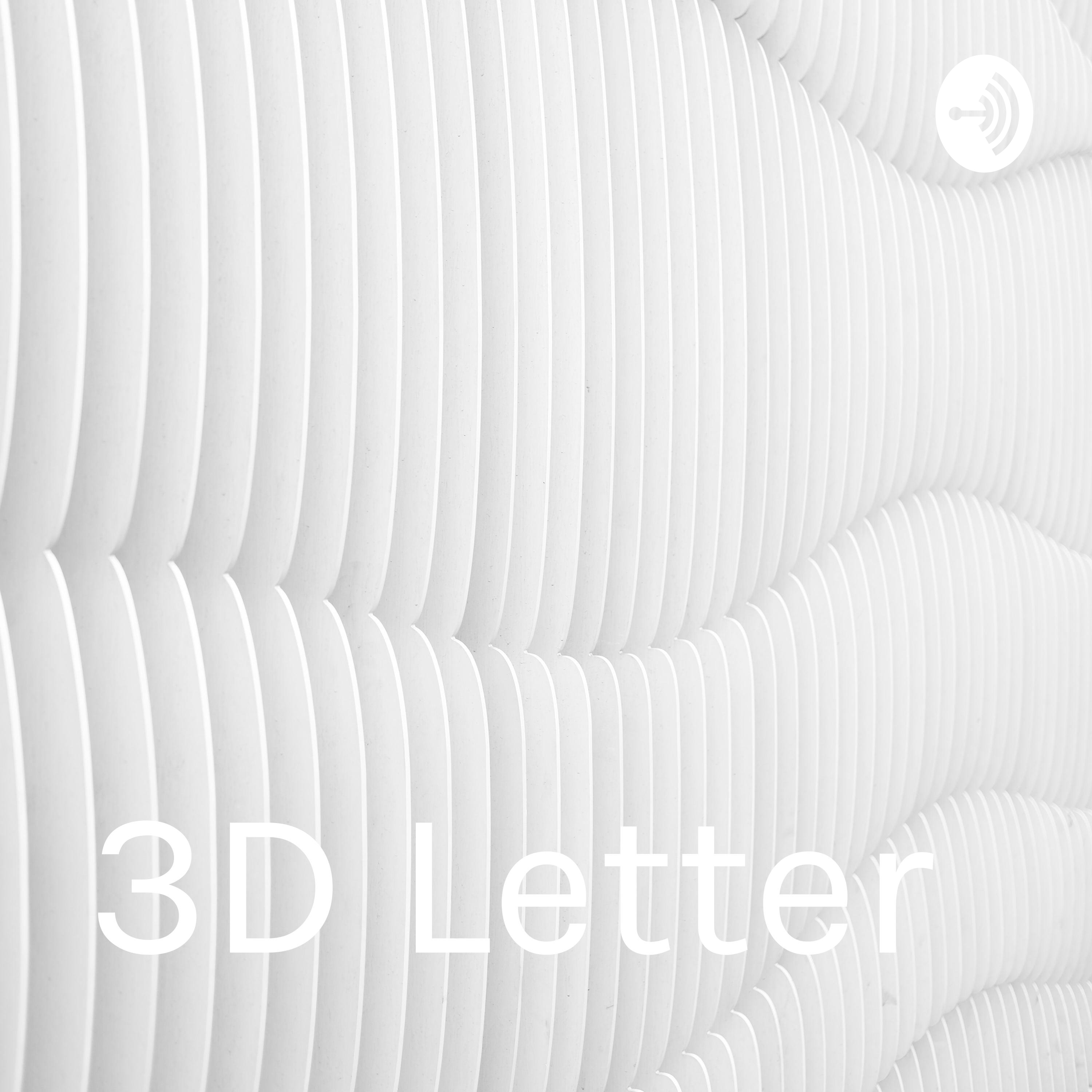 3D Letter cover art