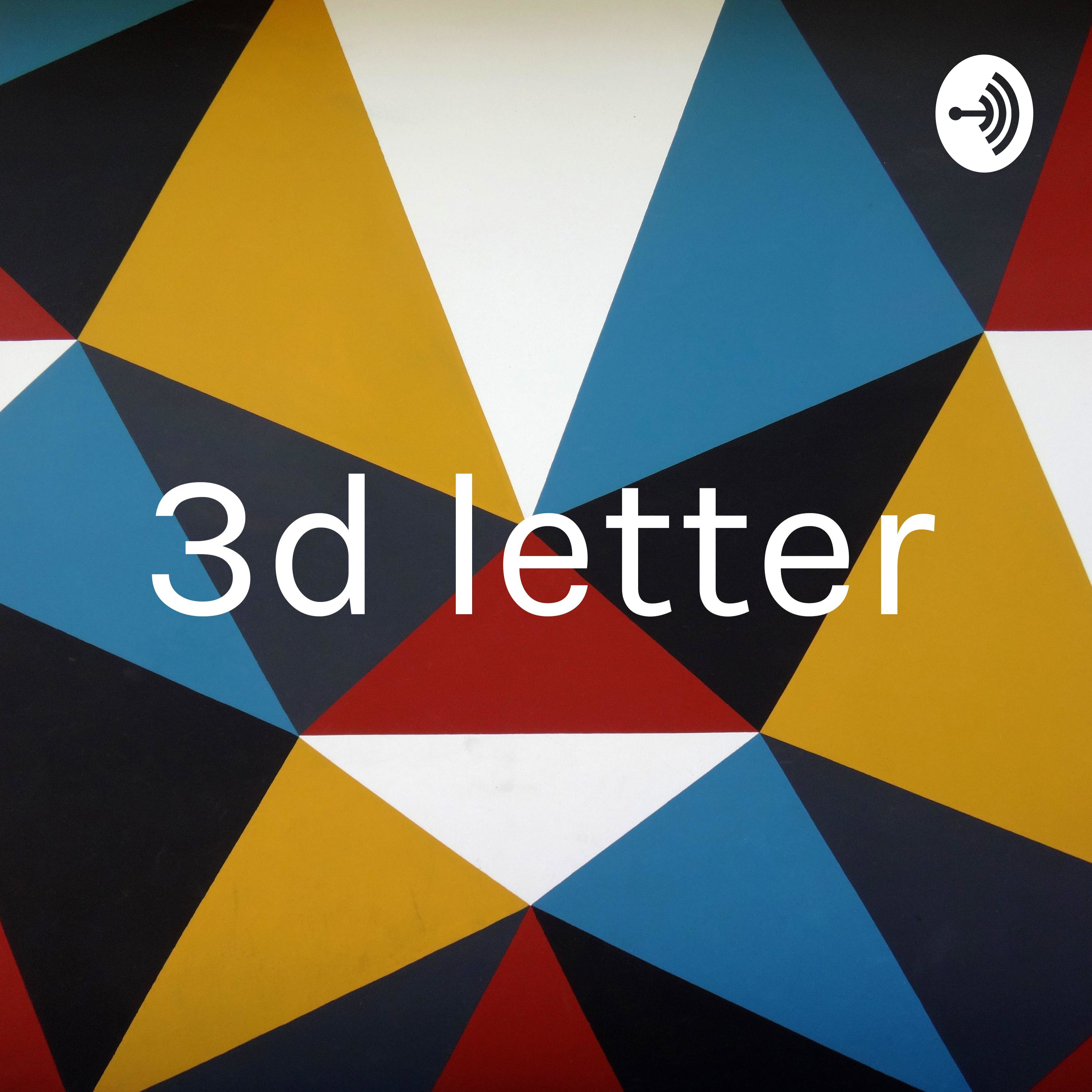 3d letter