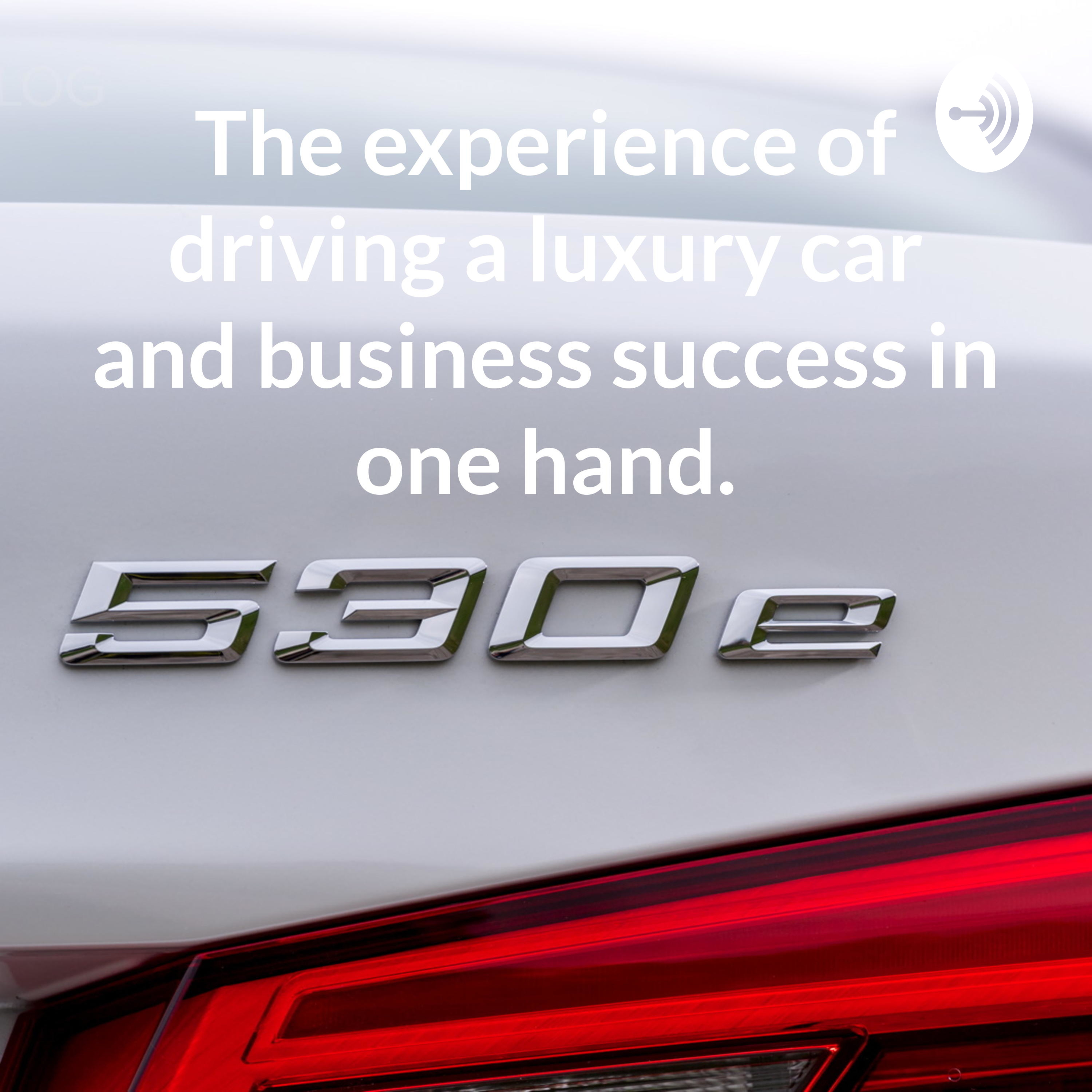 The experience of driving a luxury car and business success in one hand.