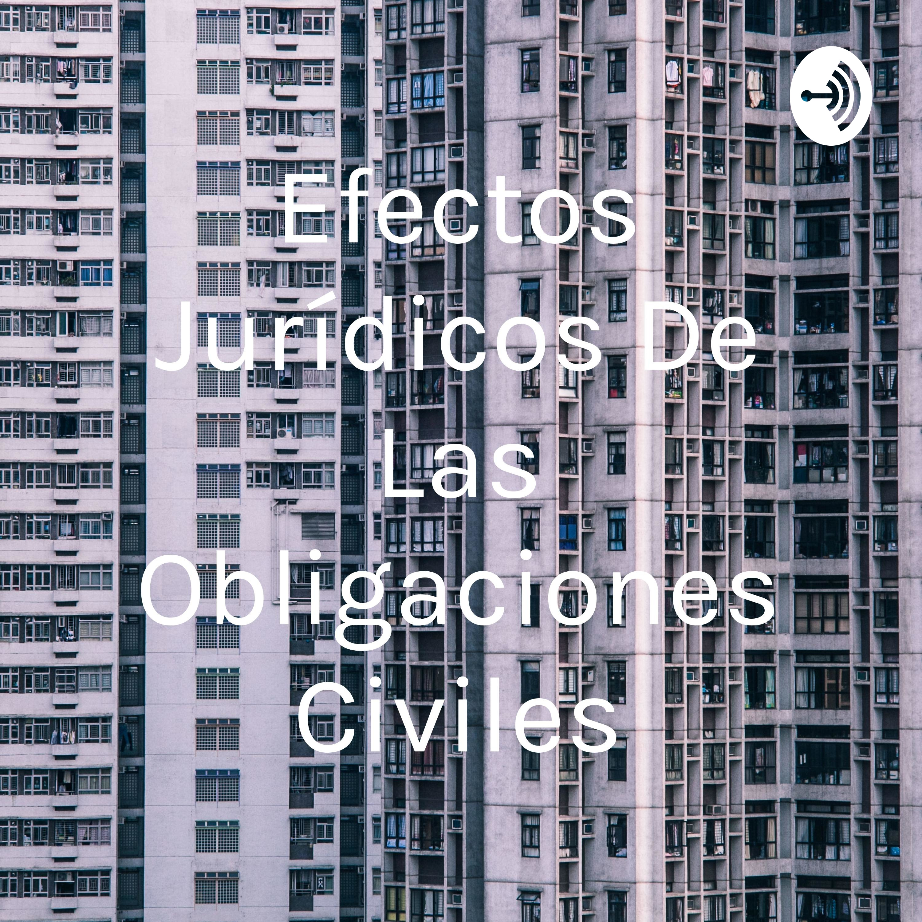Efectos Jurídicos De Las Obligaciones Civiles