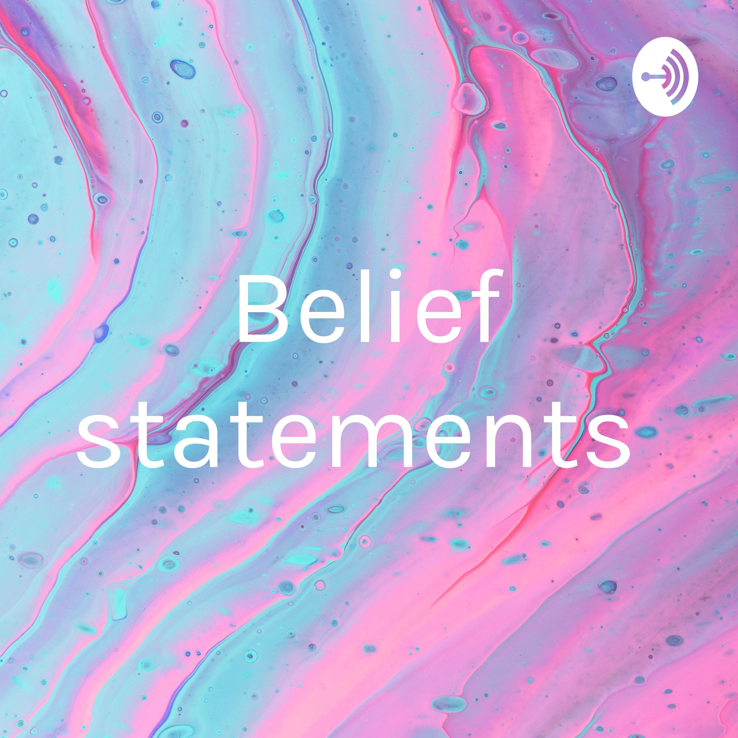 Belief statements 