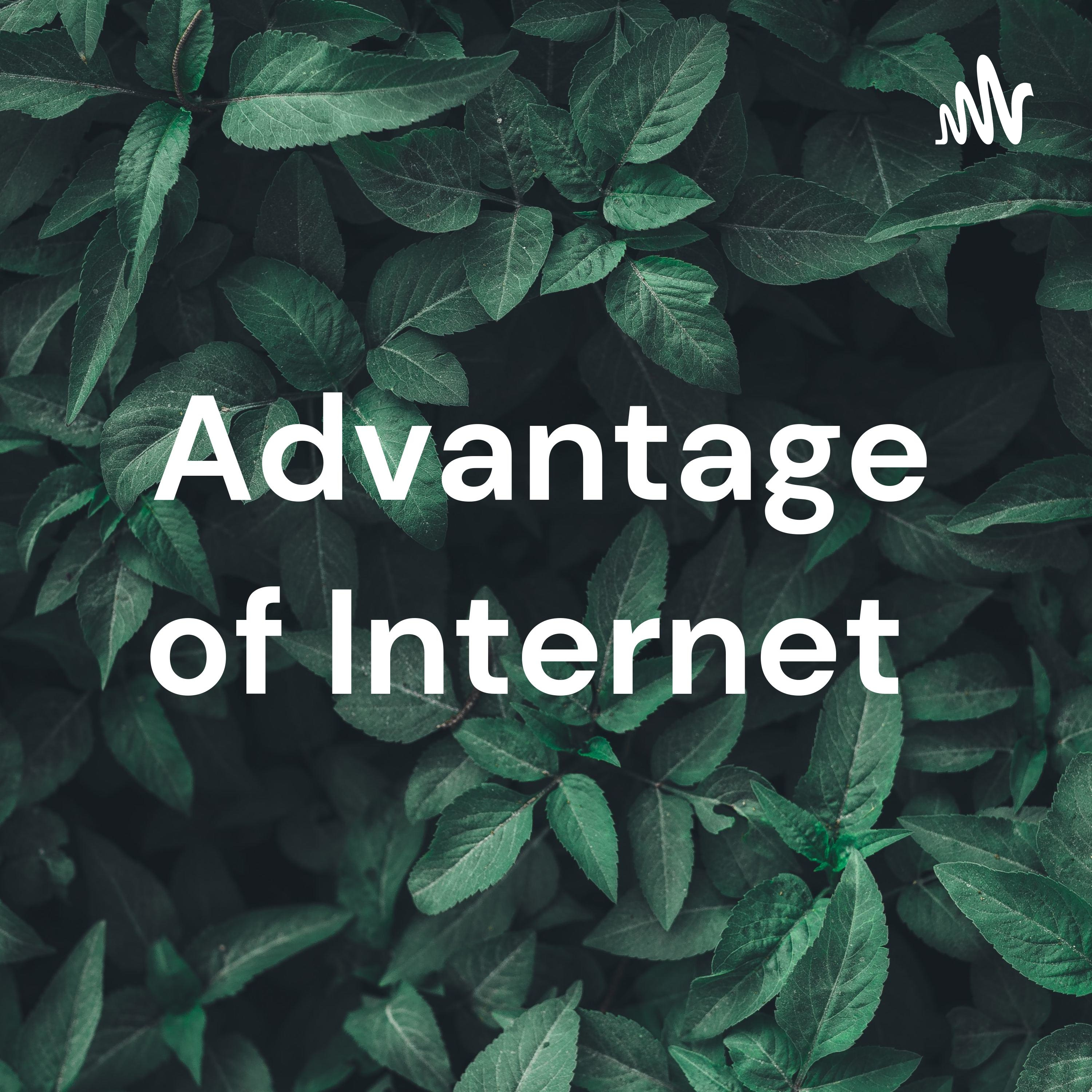 Advantage of Internet podcast artwork