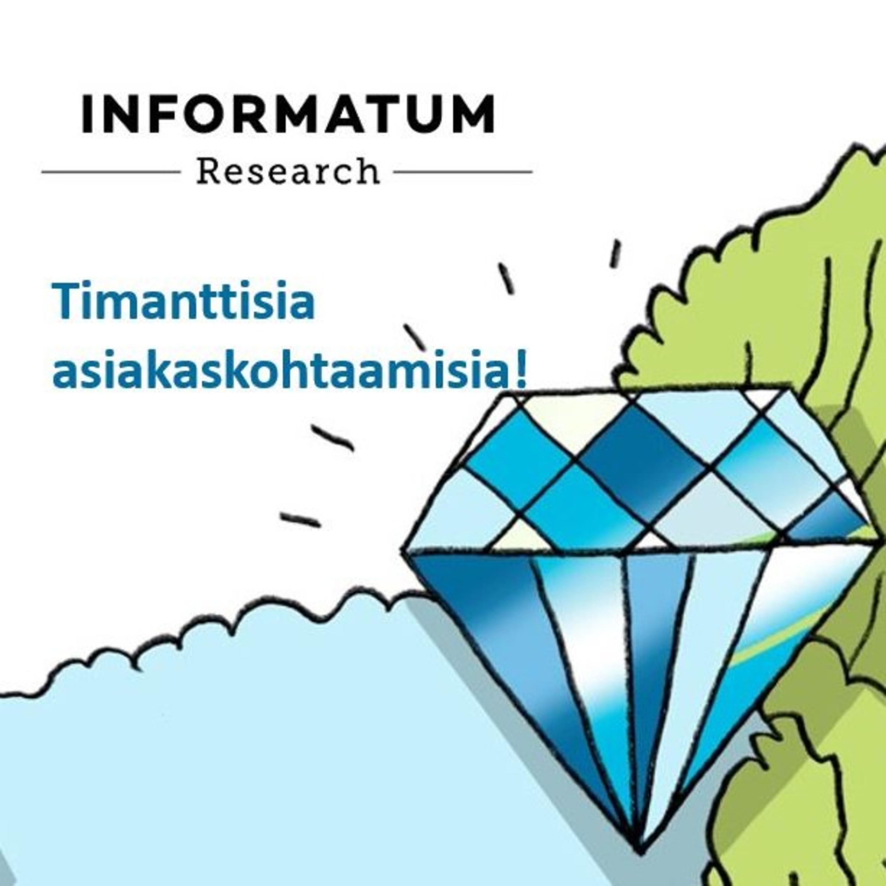 Timanttisia asiakaskohtaamisia podcast artwork