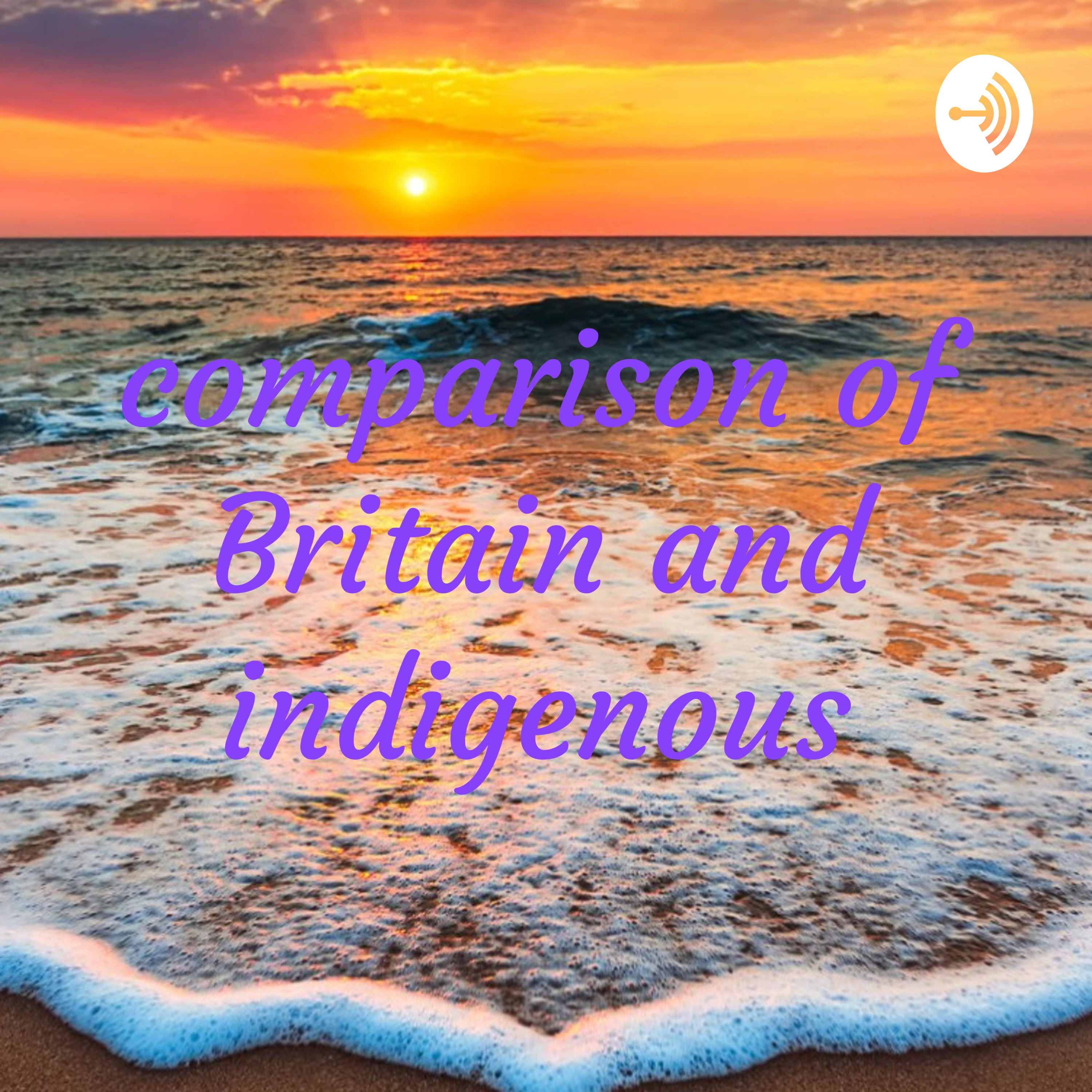 comparison of Britain and indigenous