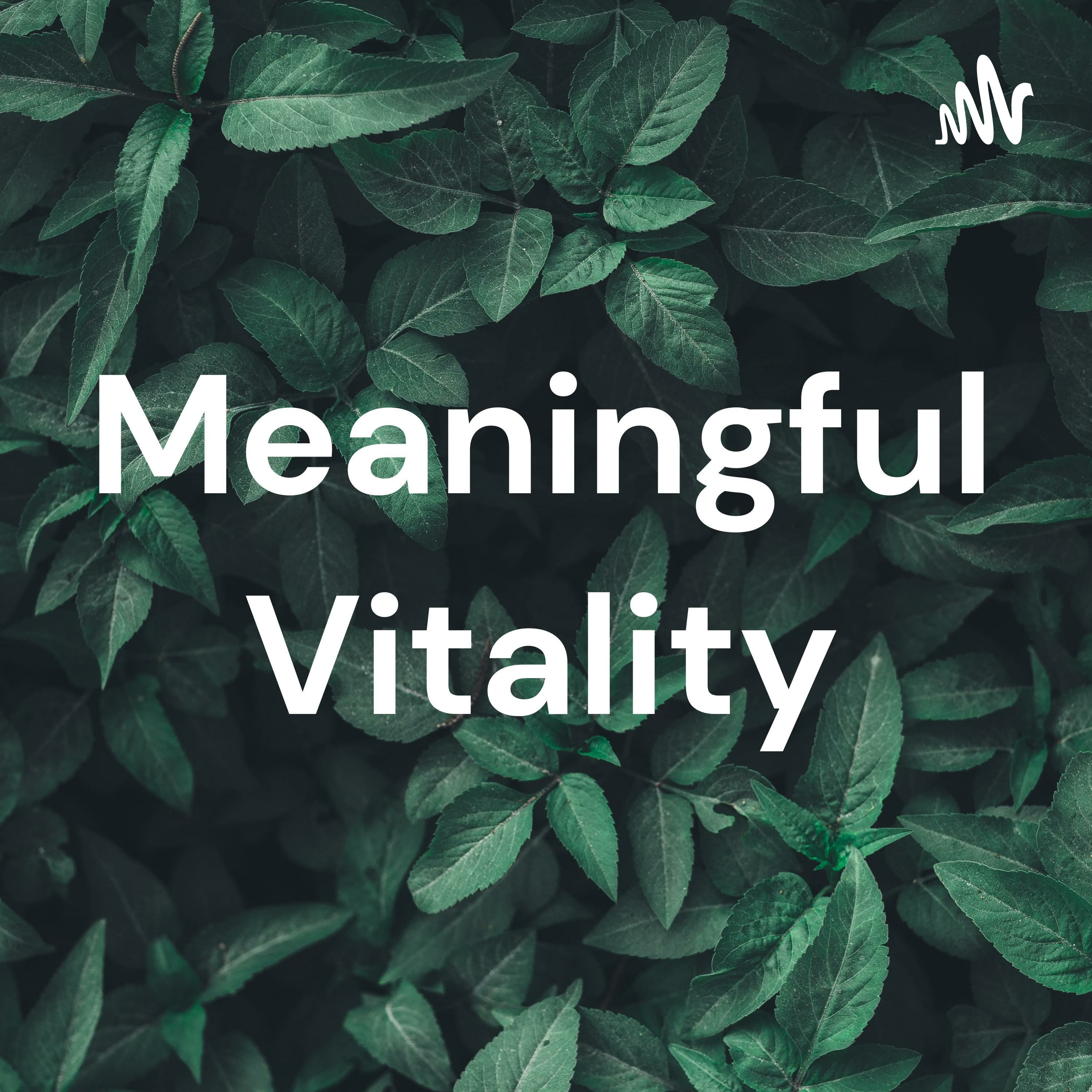 Meaningful Vitality
