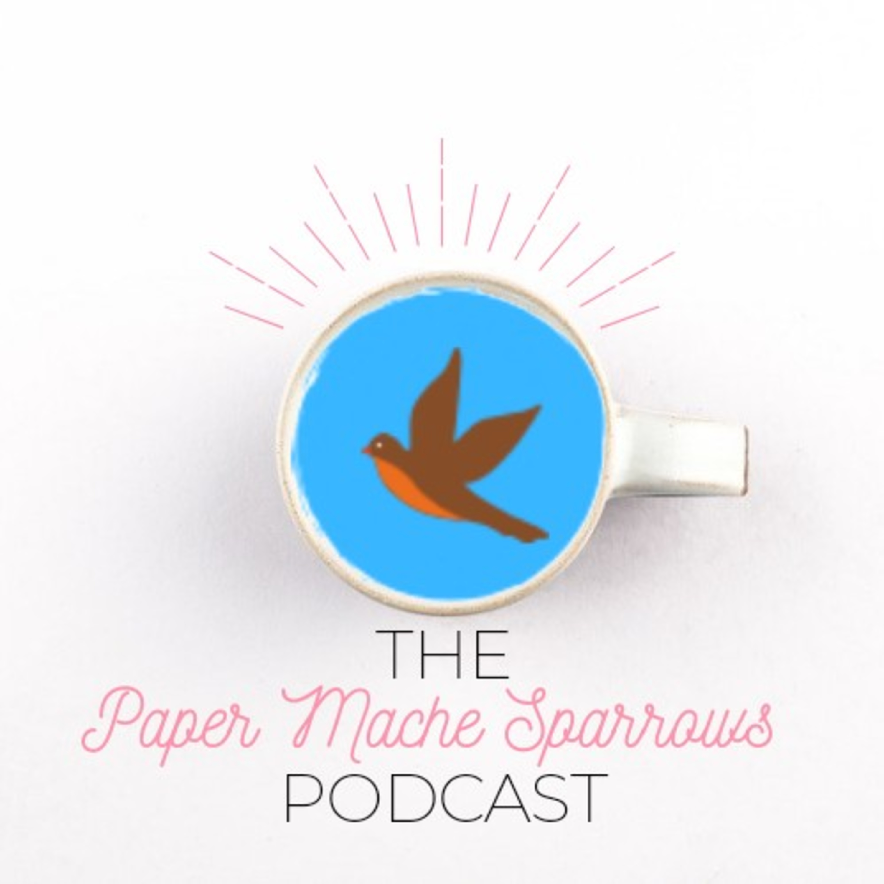 Paper Maché Sparrows