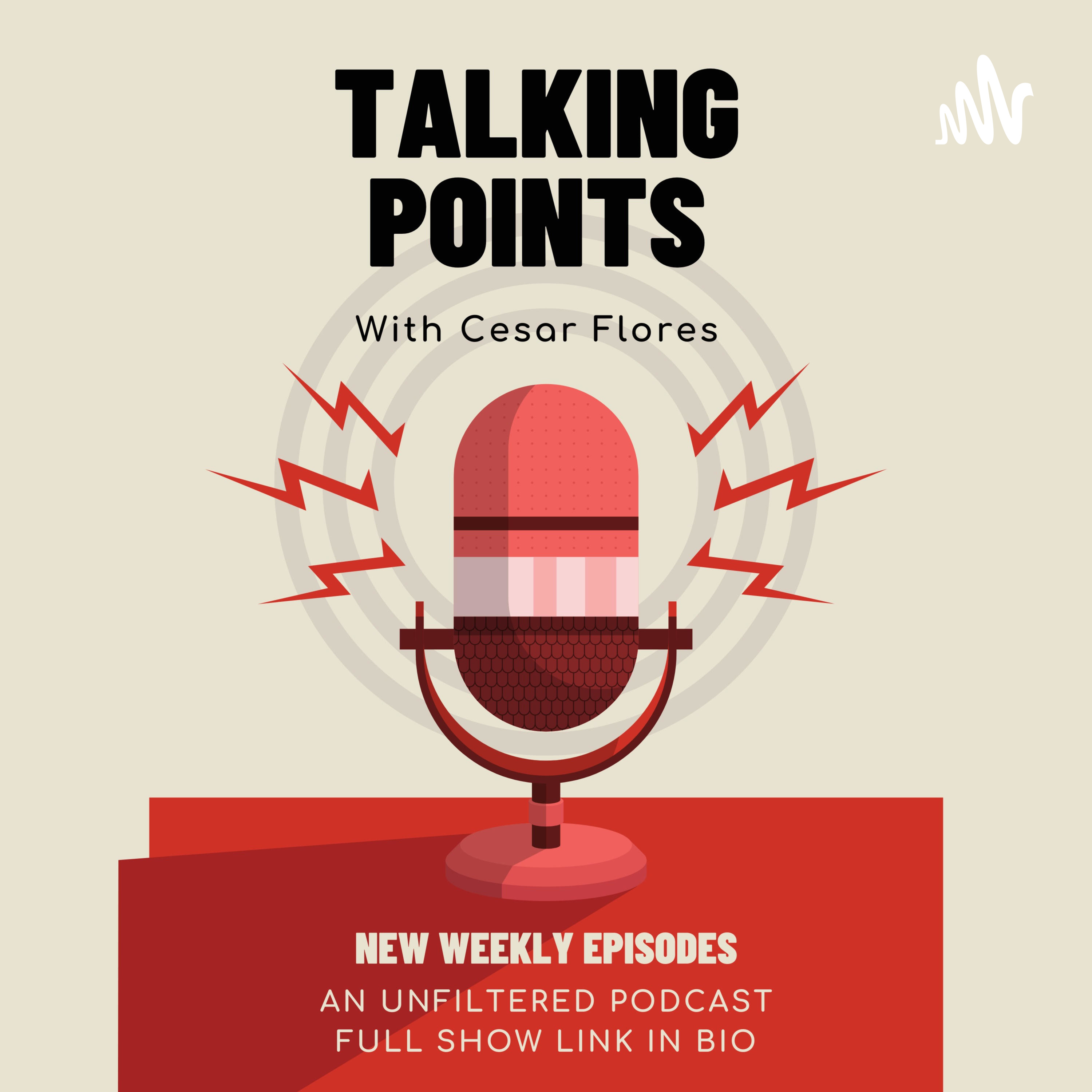 Talking Points with Cesar Flores podcast artwork