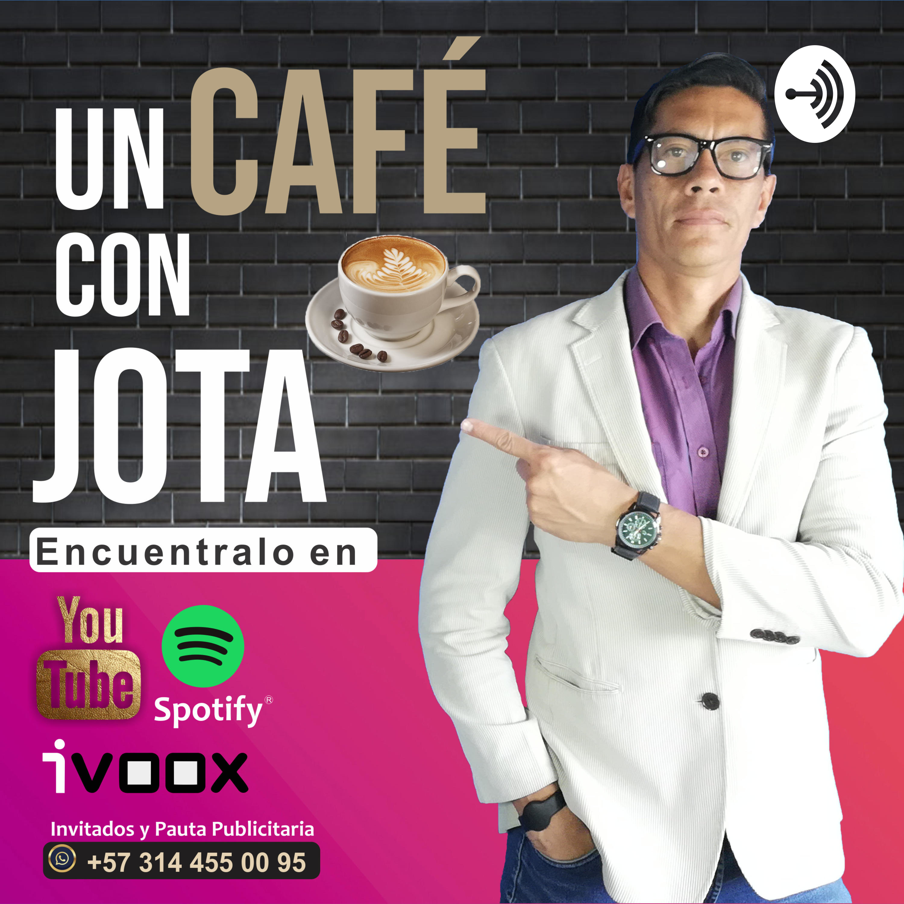 Un Café con Jota podcast artwork