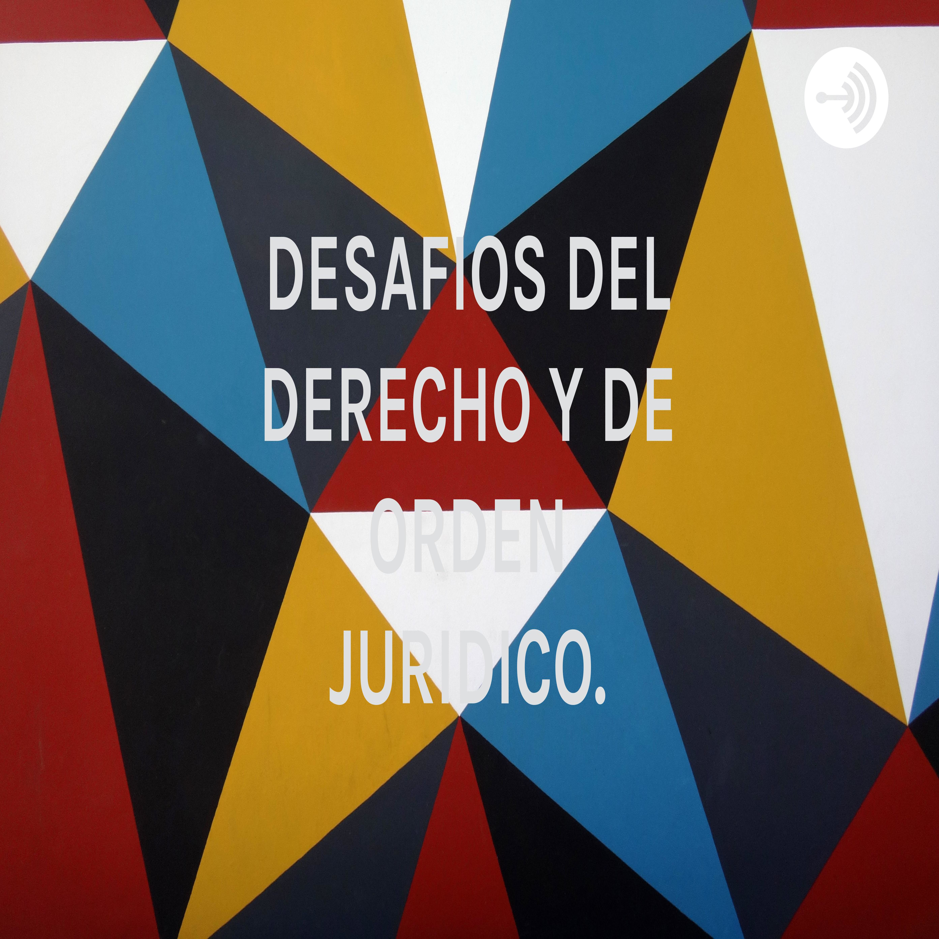 DESAFIOS DEL DERECHO Y DE ORDEN JURIDICO.