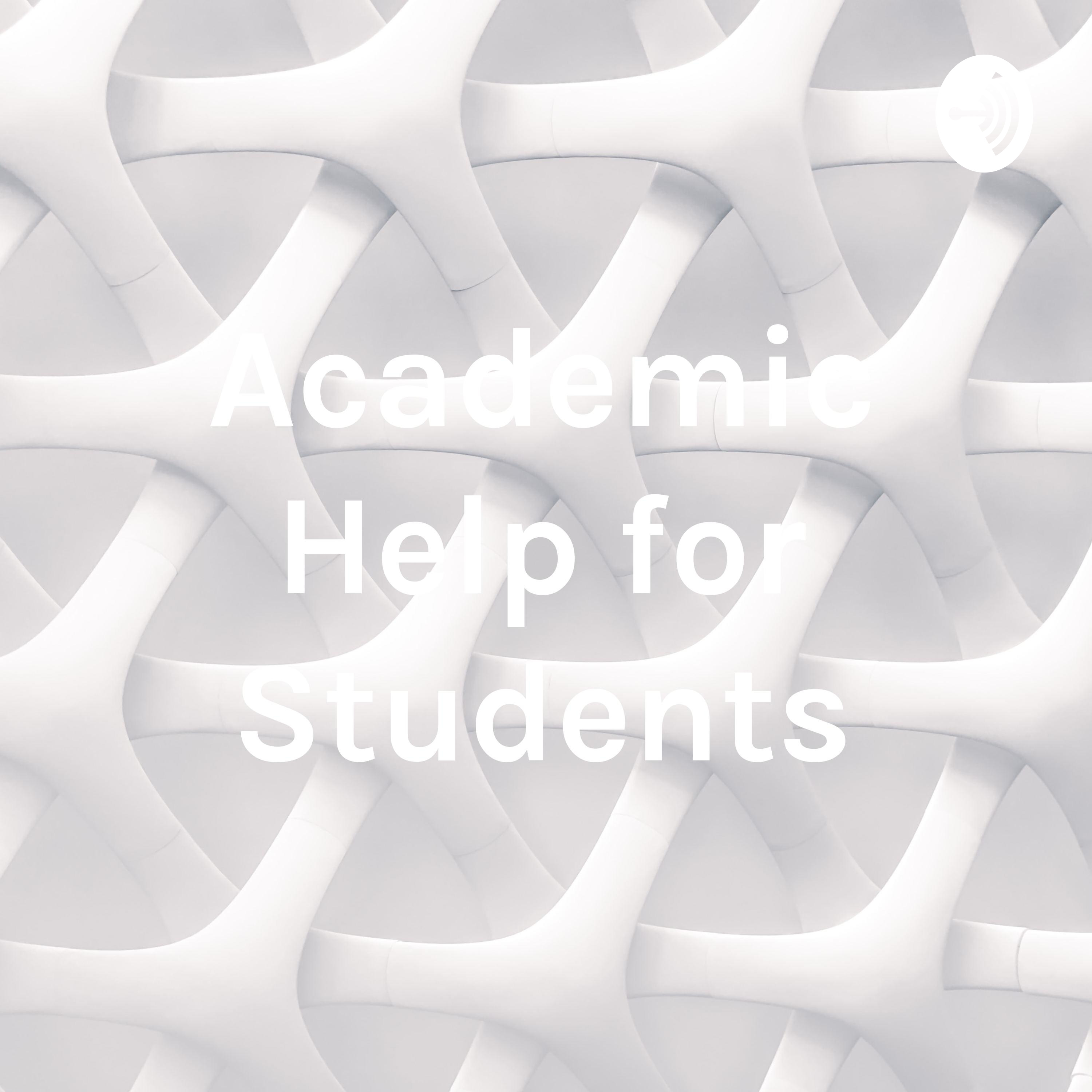Academic Help for Students