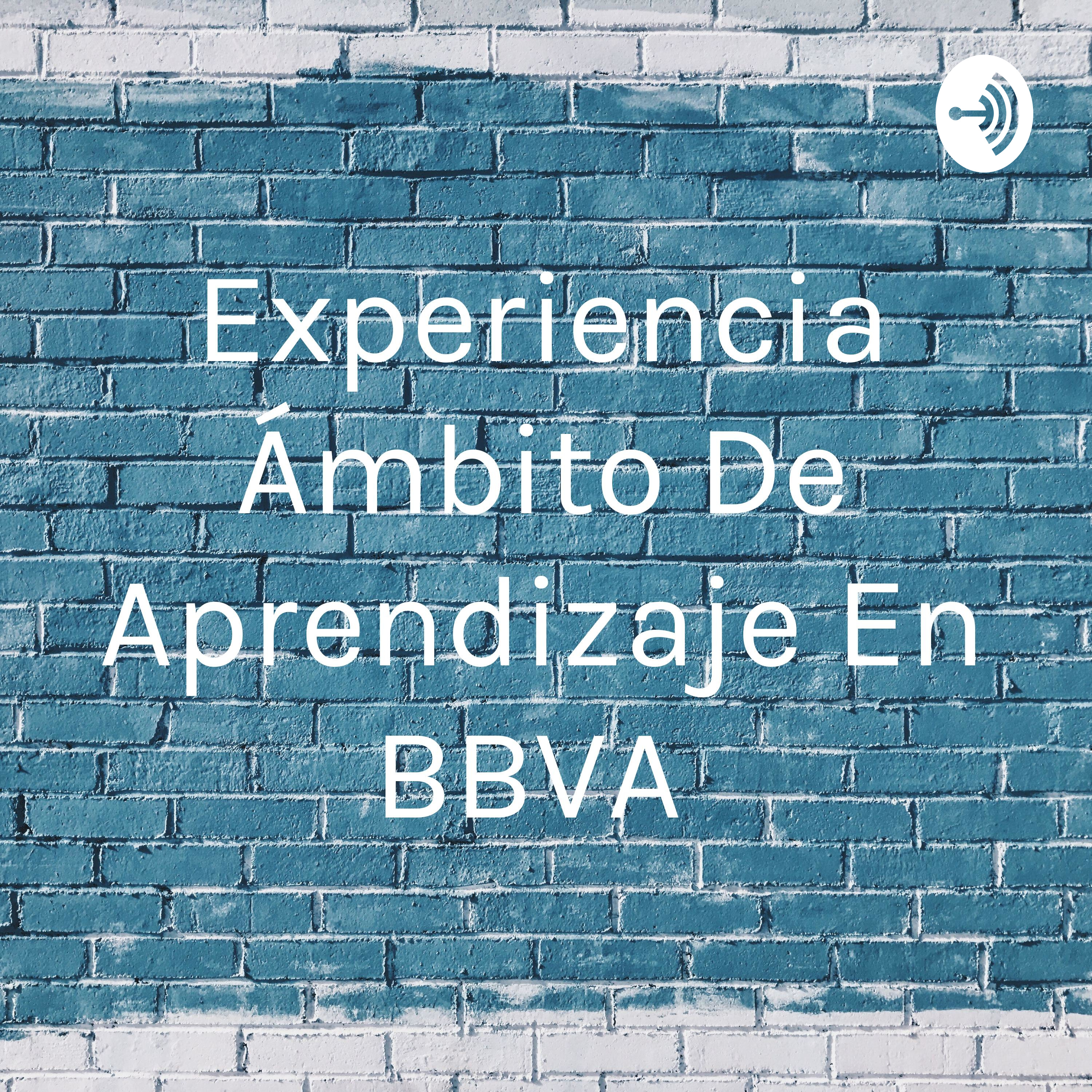 Experiencia Ámbito De Aprendizaje En BBVA