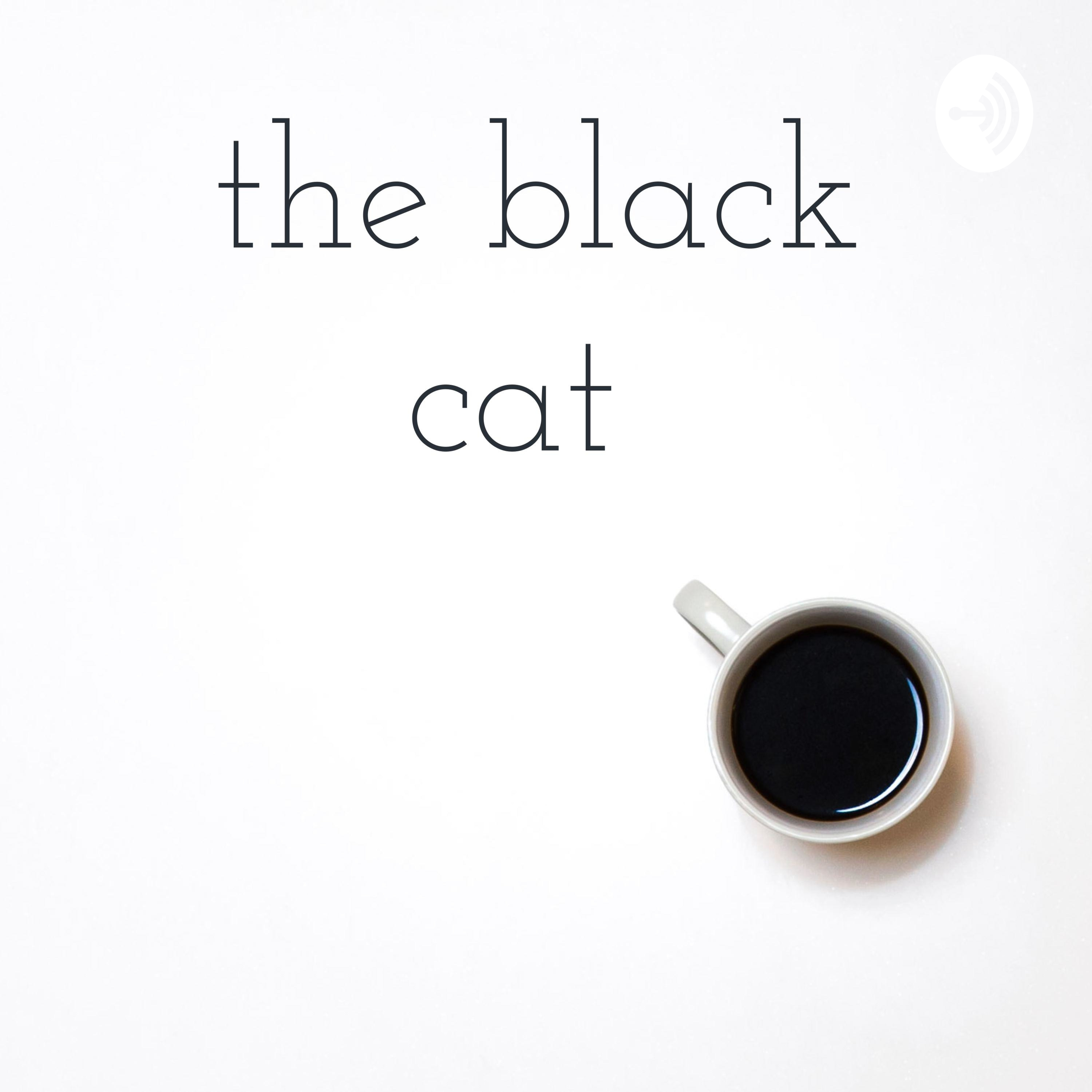 the black cat podcast artwork